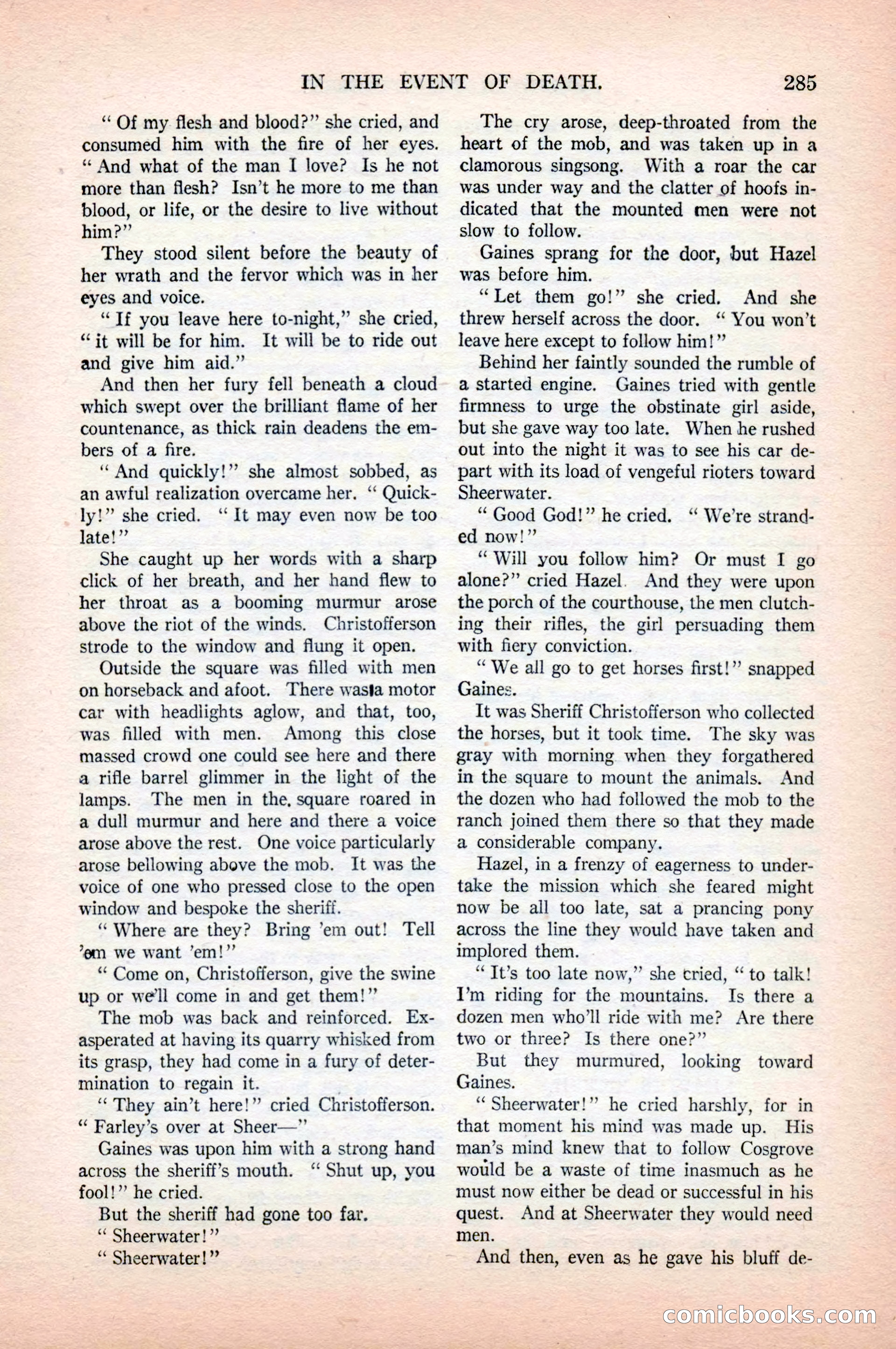 Argosy All-Story Weekly, April 18, 1925 — page 135 of 172