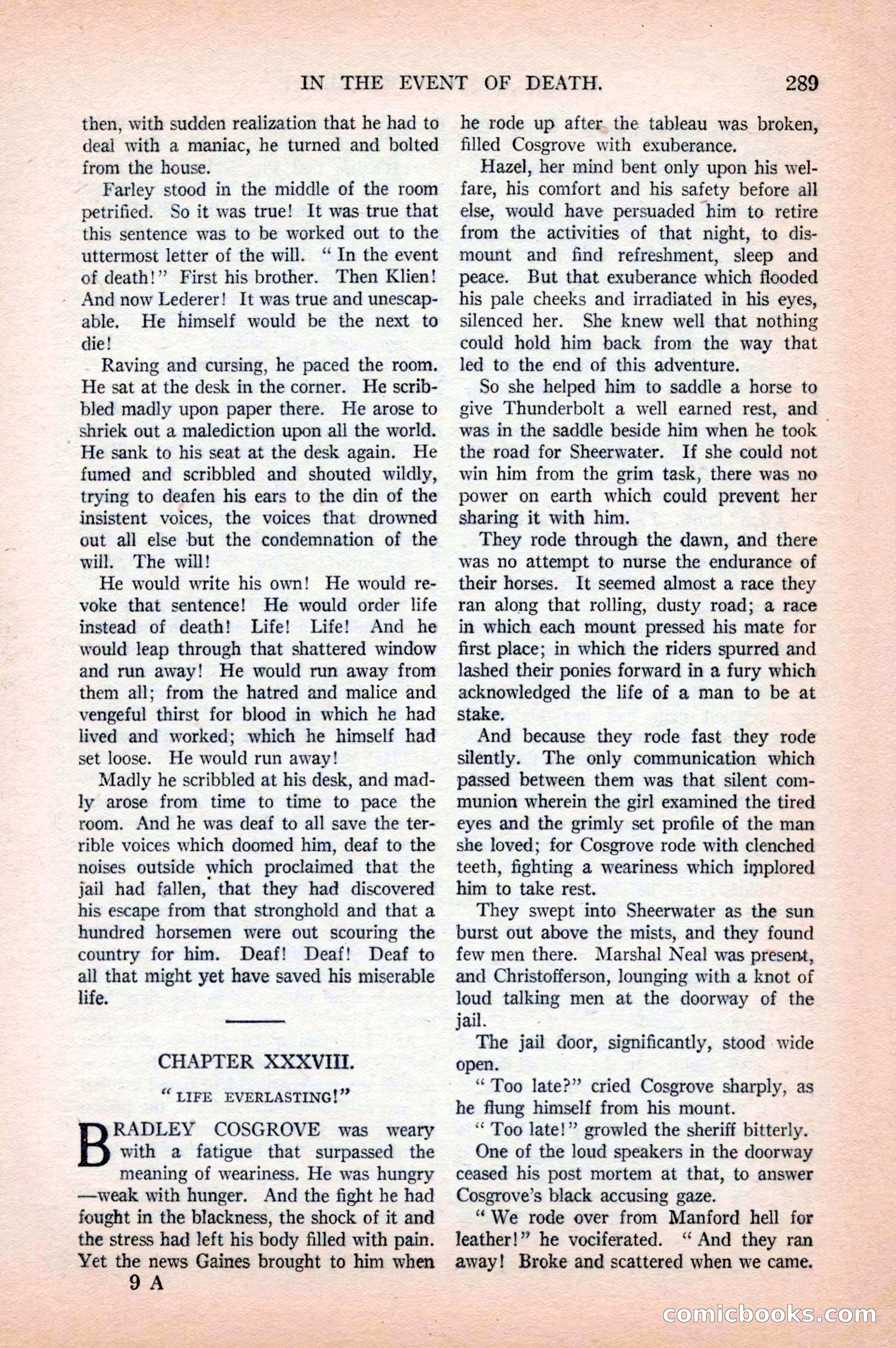Argosy All-Story Weekly, April 18, 1925 — page 139 of 172