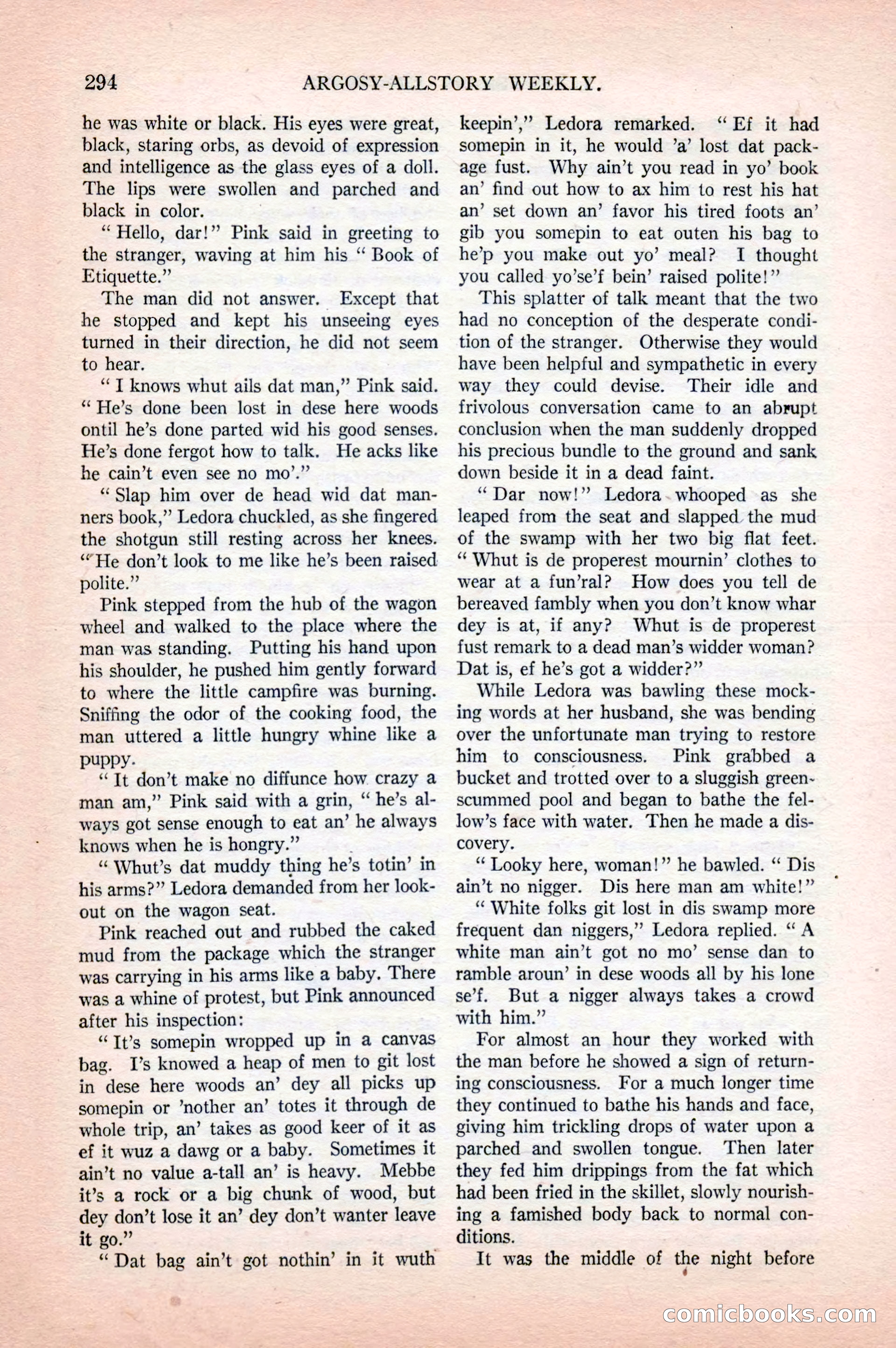 Argosy All-Story Weekly, April 18, 1925 — page 144 of 172