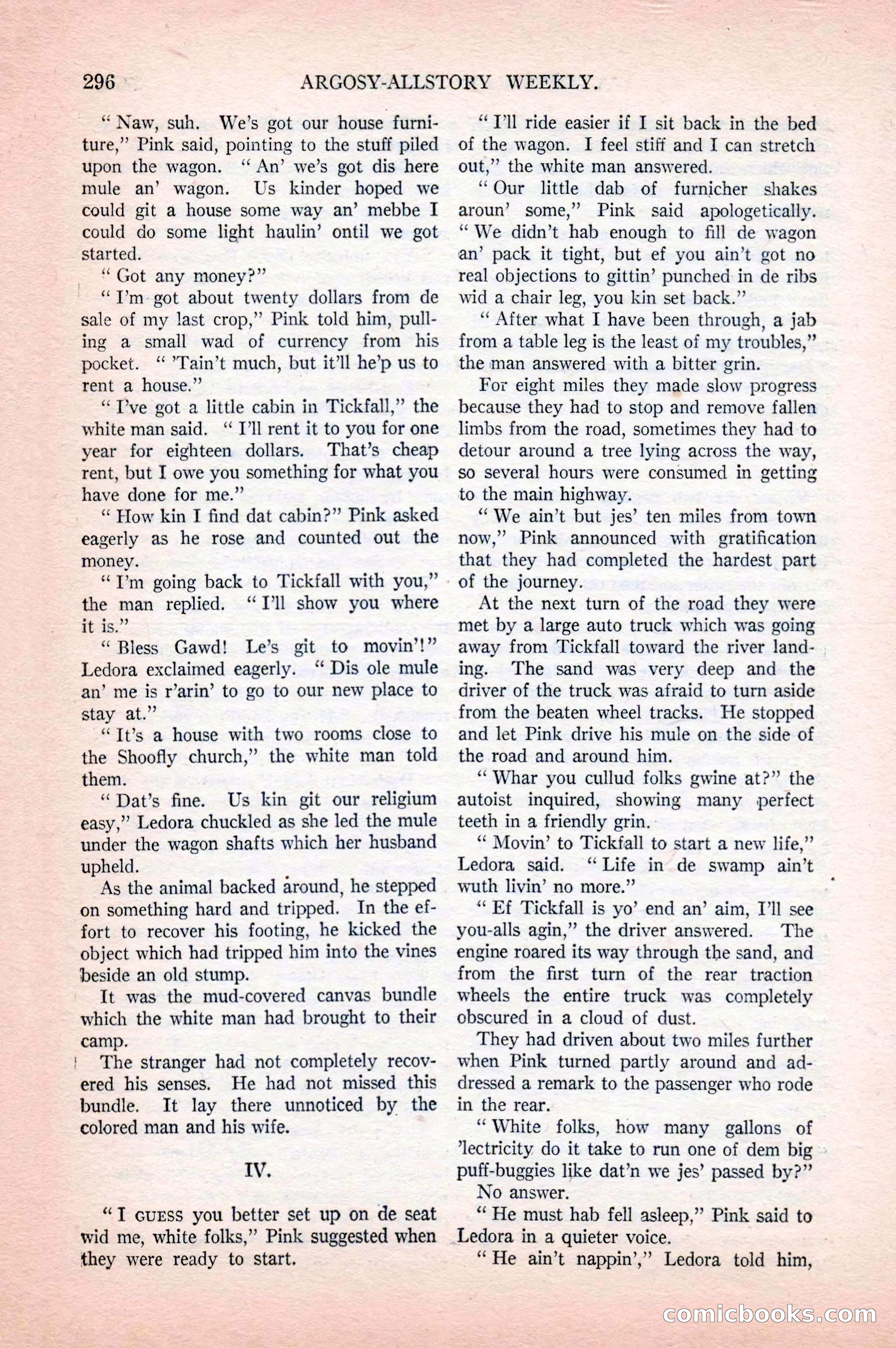 Argosy All-Story Weekly, April 18, 1925 — page 146 of 172