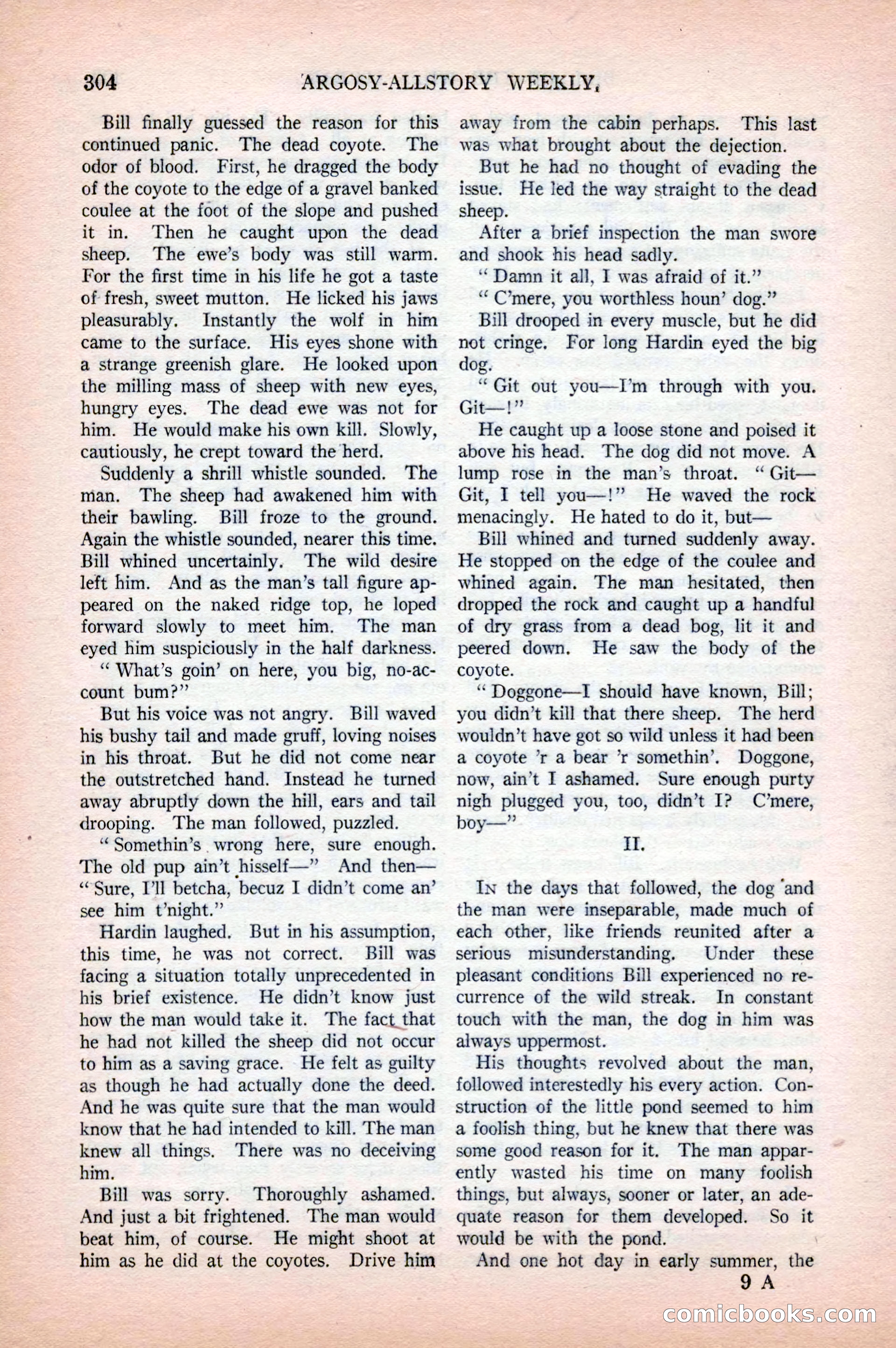 Argosy All-Story Weekly, April 18, 1925 — page 154 of 172