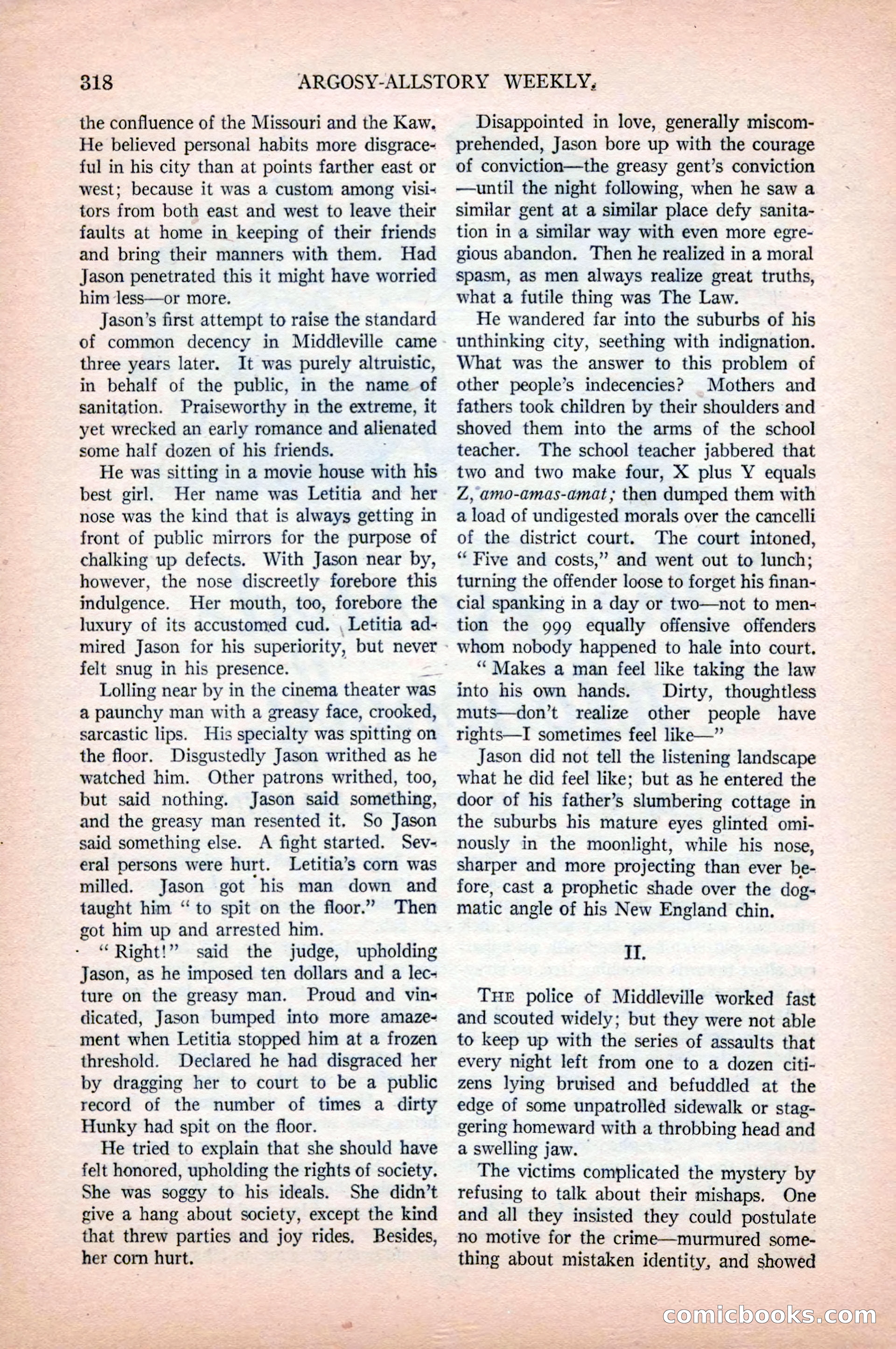 Argosy All-Story Weekly, April 18, 1925 — page 168 of 172