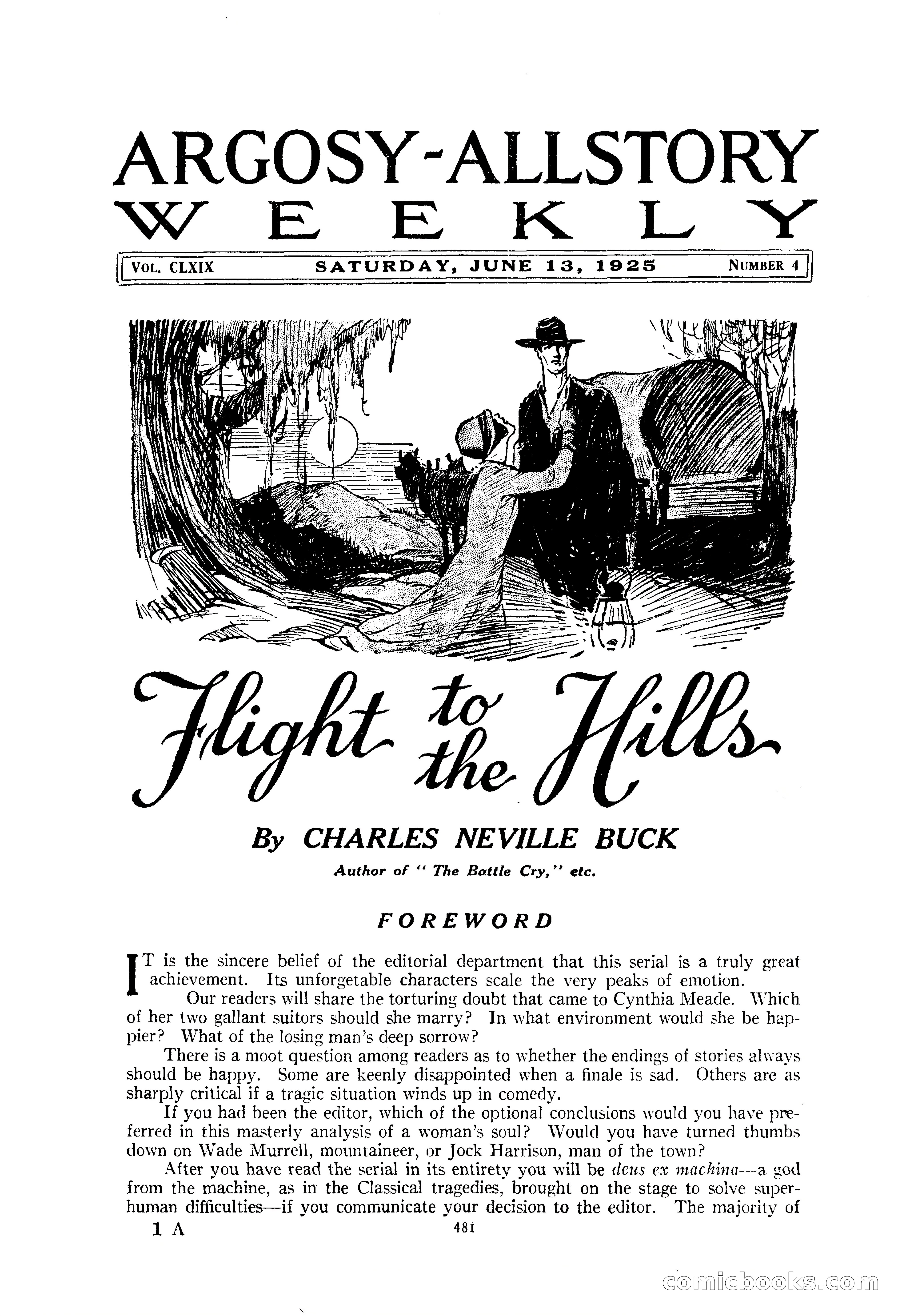 Argosy All-Story Weekly, June 13, 1925 — page 9 of 170
