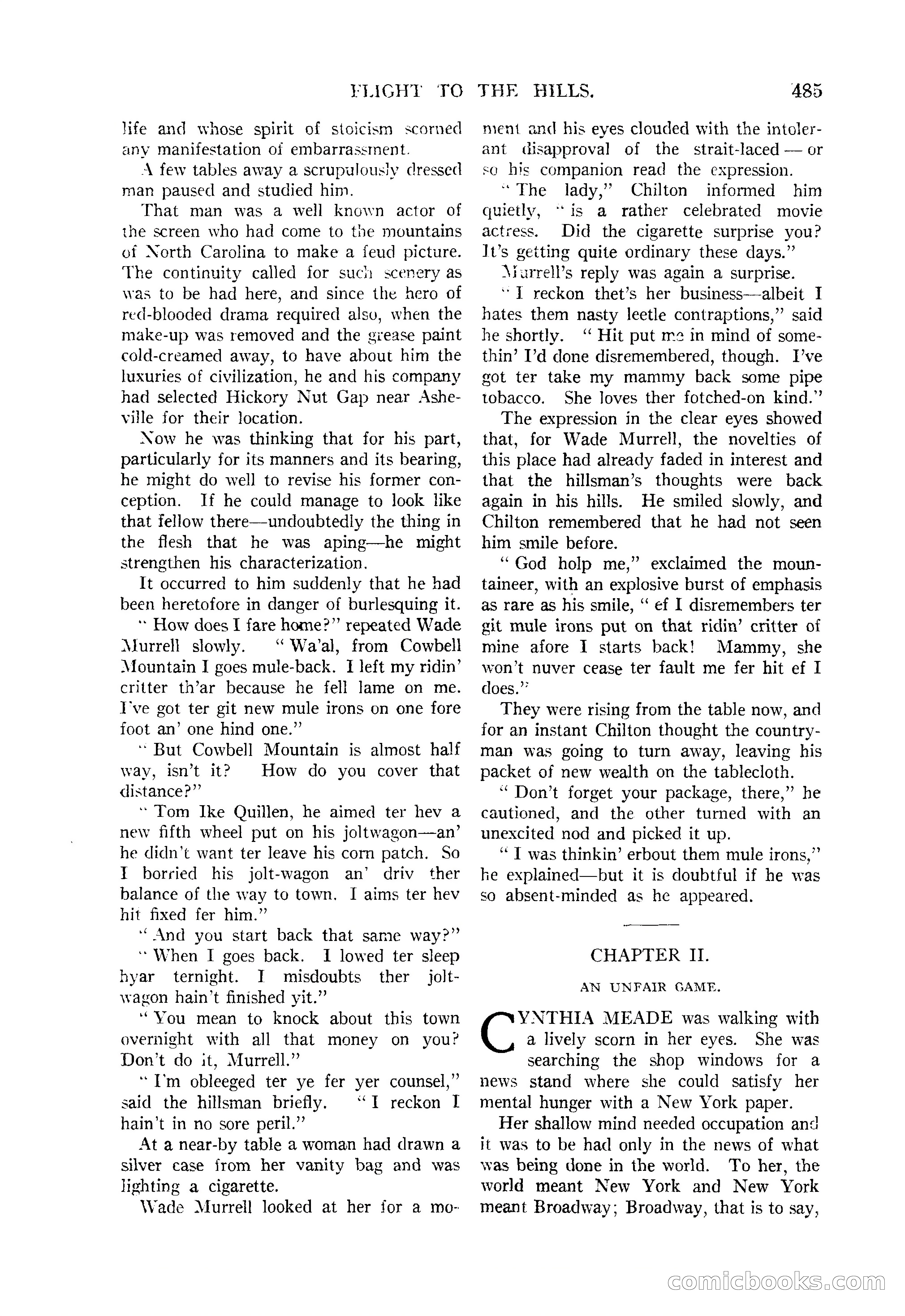 Argosy All-Story Weekly, June 13, 1925 — page 13 of 170