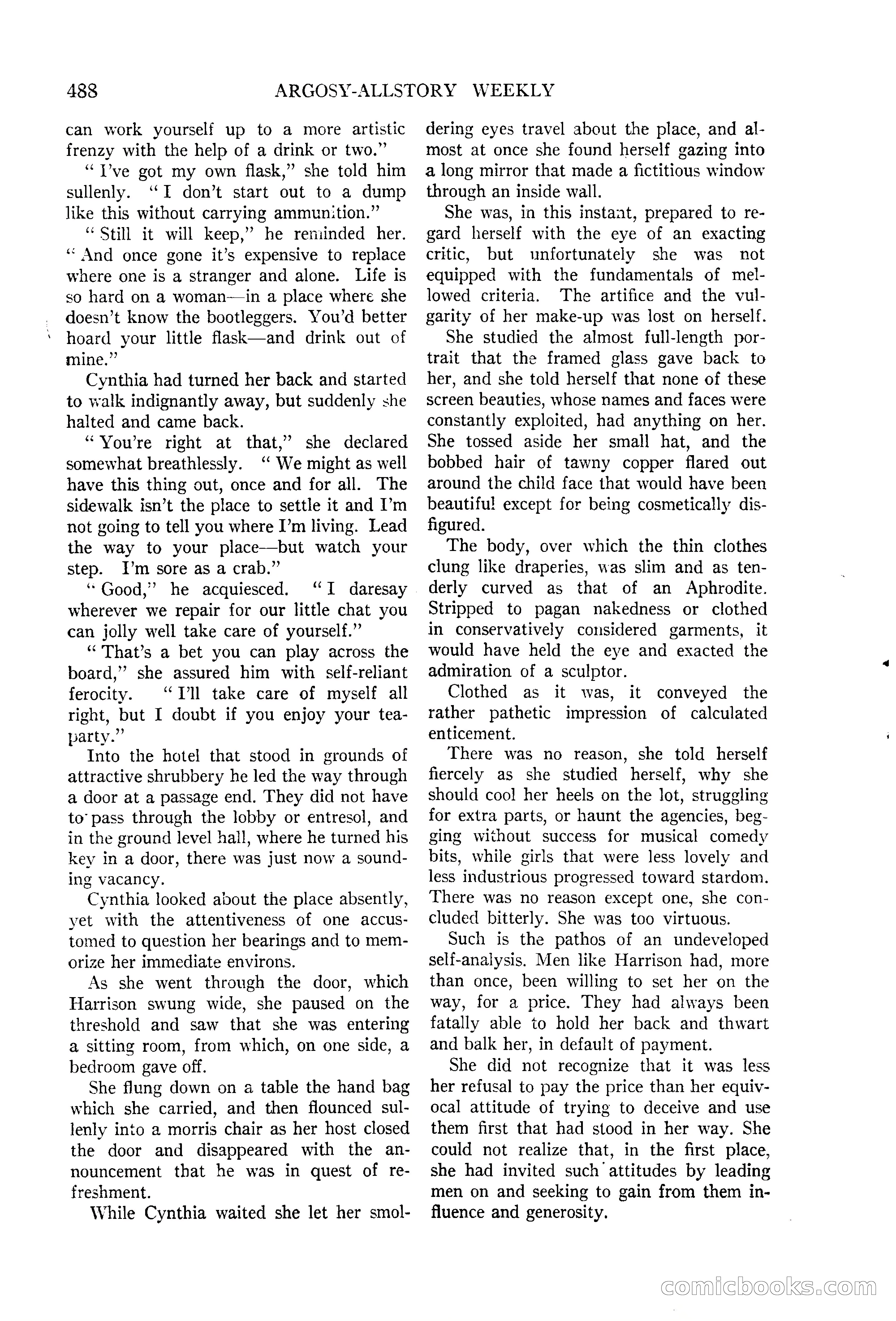 Argosy All-Story Weekly, June 13, 1925 — page 16 of 170