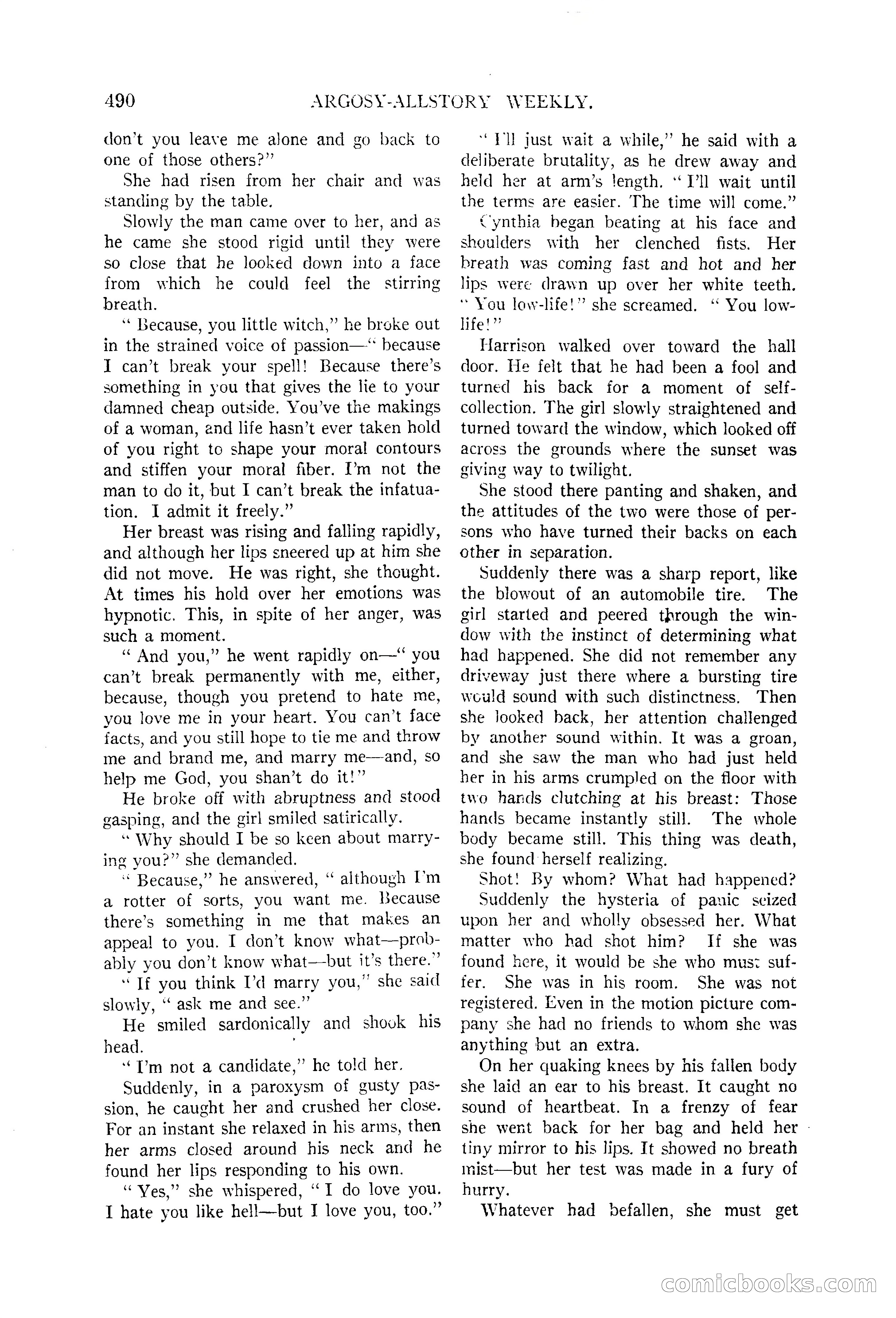 Argosy All-Story Weekly, June 13, 1925 — page 18 of 170