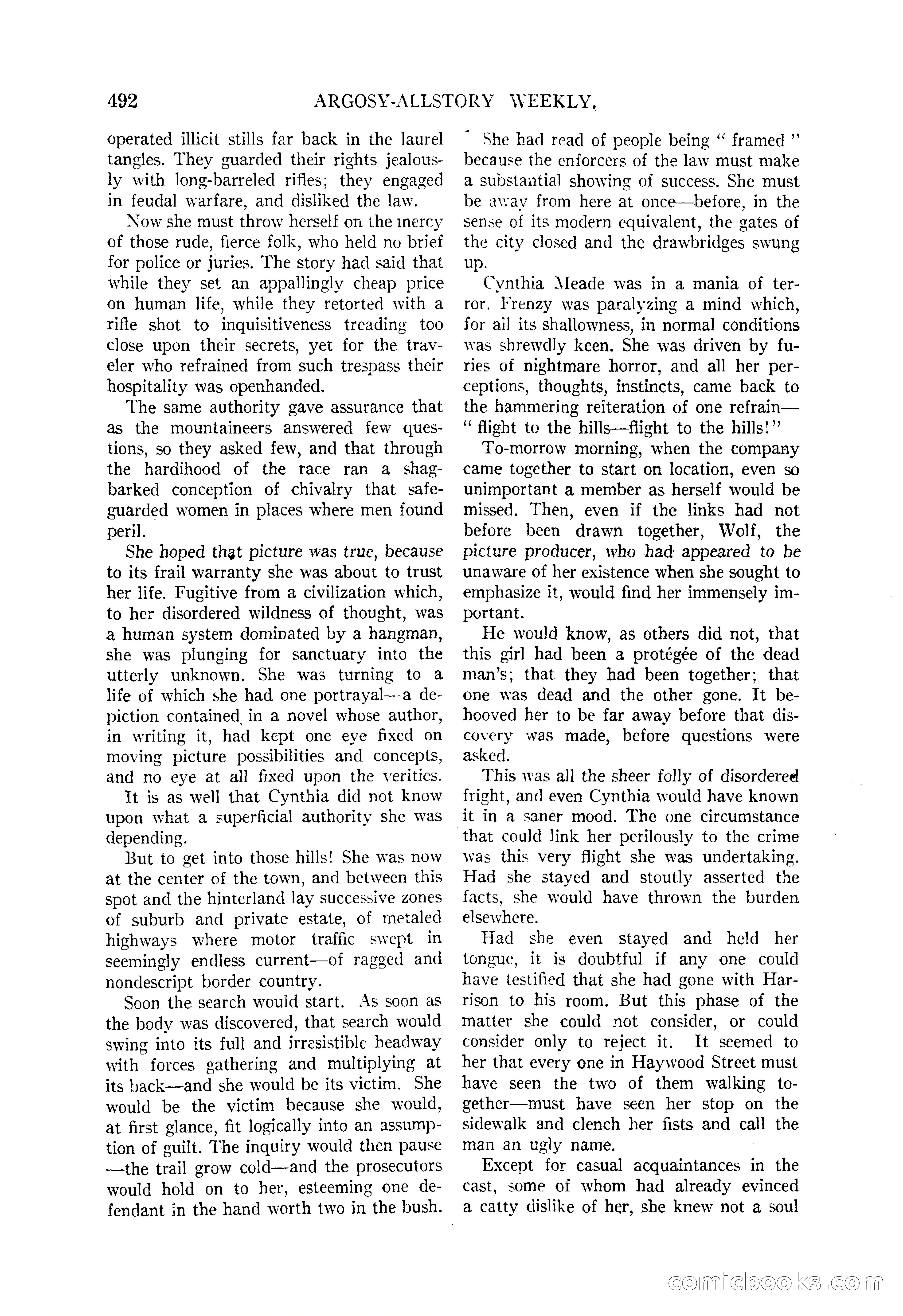Argosy All-Story Weekly, June 13, 1925 — page 20 of 170