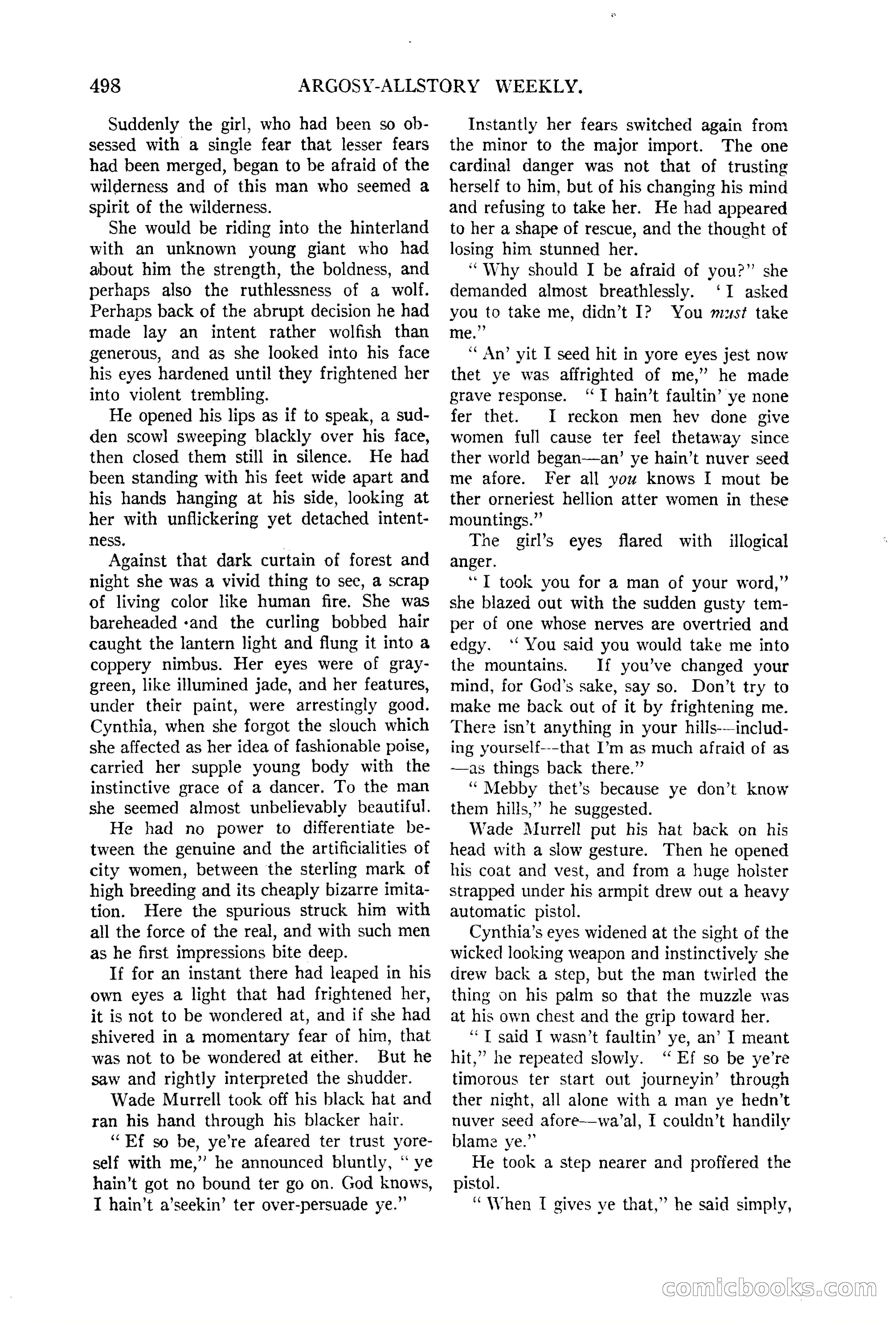 Argosy All-Story Weekly, June 13, 1925 — page 26 of 170