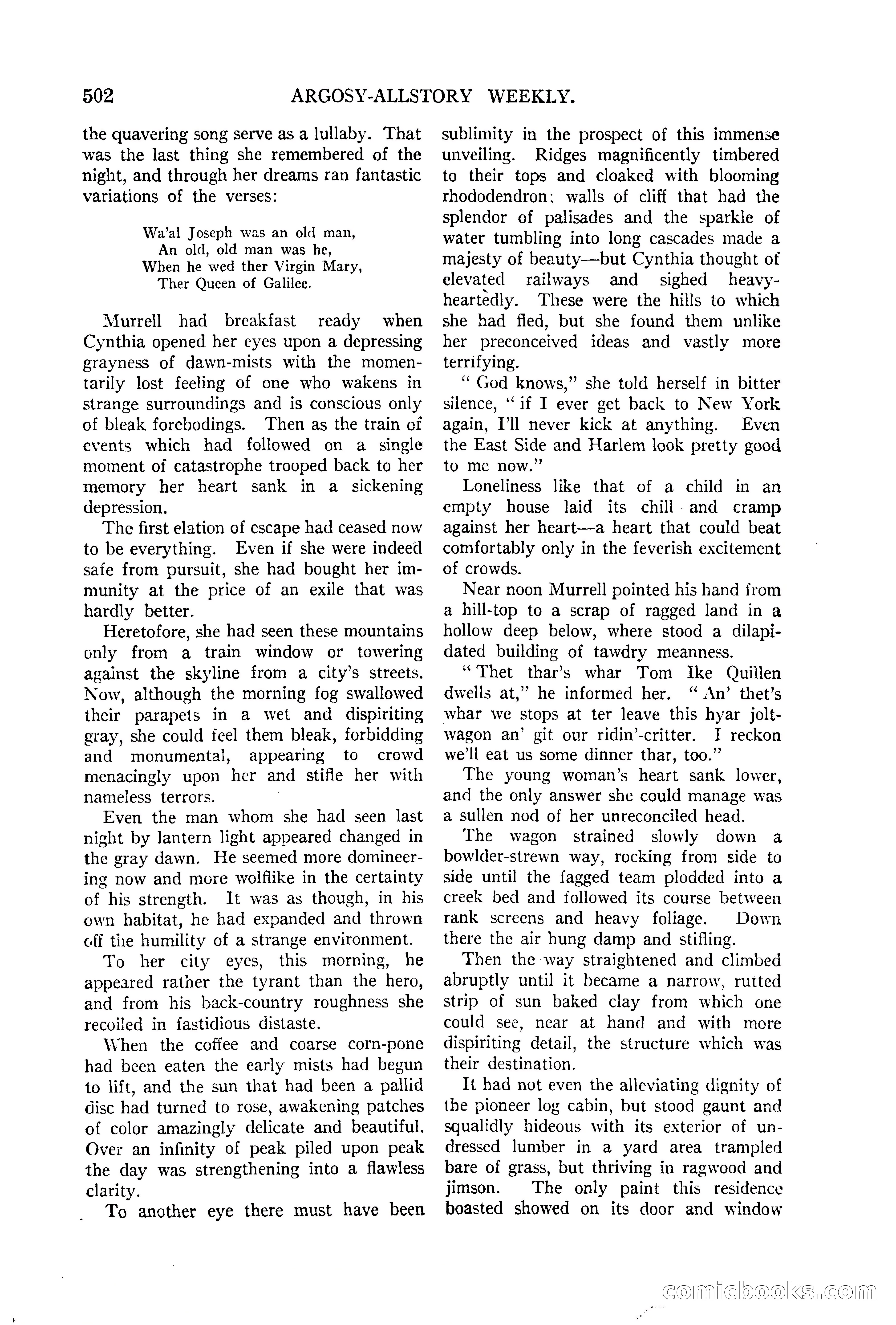 Argosy All-Story Weekly, June 13, 1925 — page 30 of 170