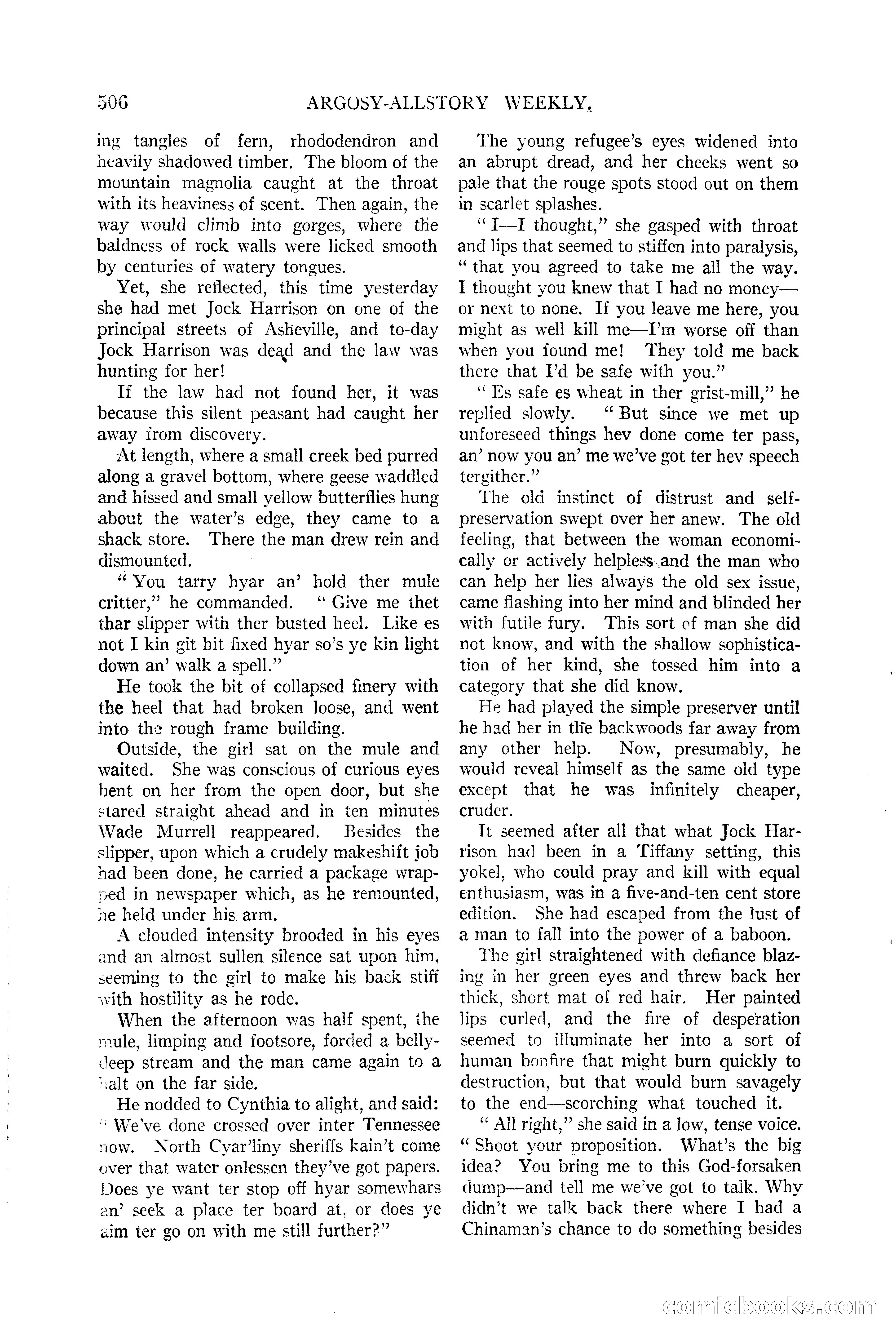 Argosy All-Story Weekly, June 13, 1925 — page 34 of 170