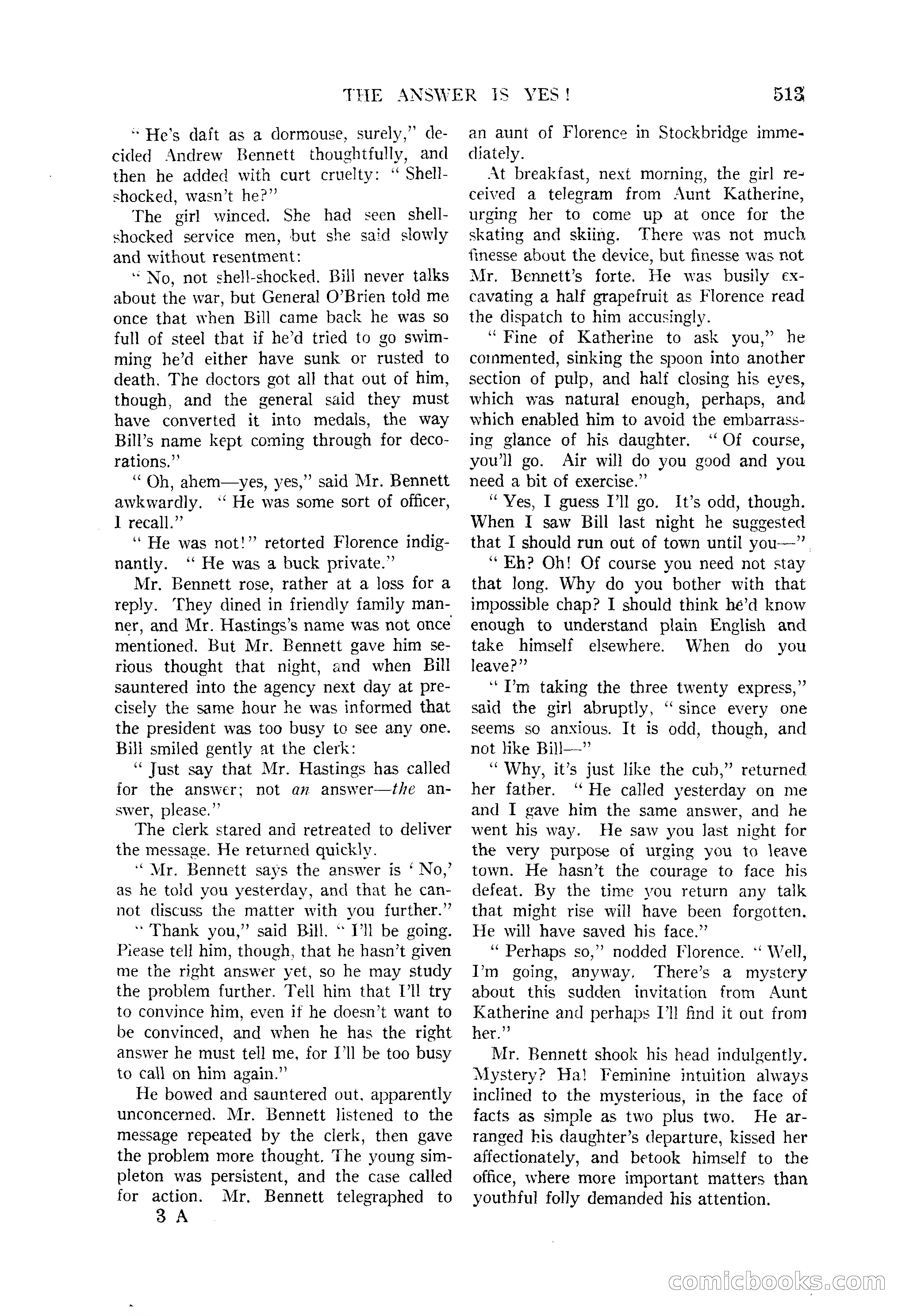 Argosy All-Story Weekly, June 13, 1925 — page 41 of 170