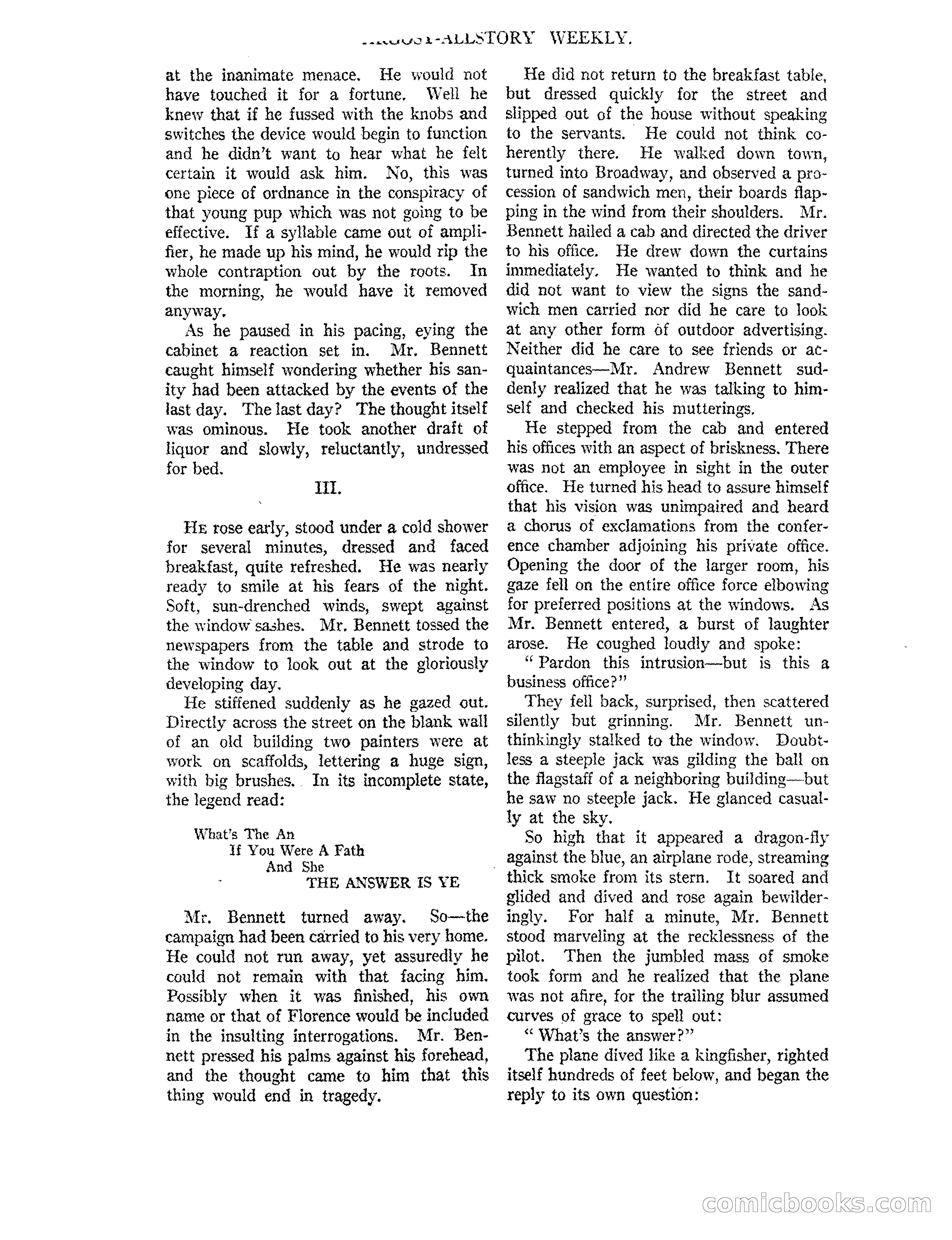Argosy All-Story Weekly, June 13, 1925 — page 46 of 170
