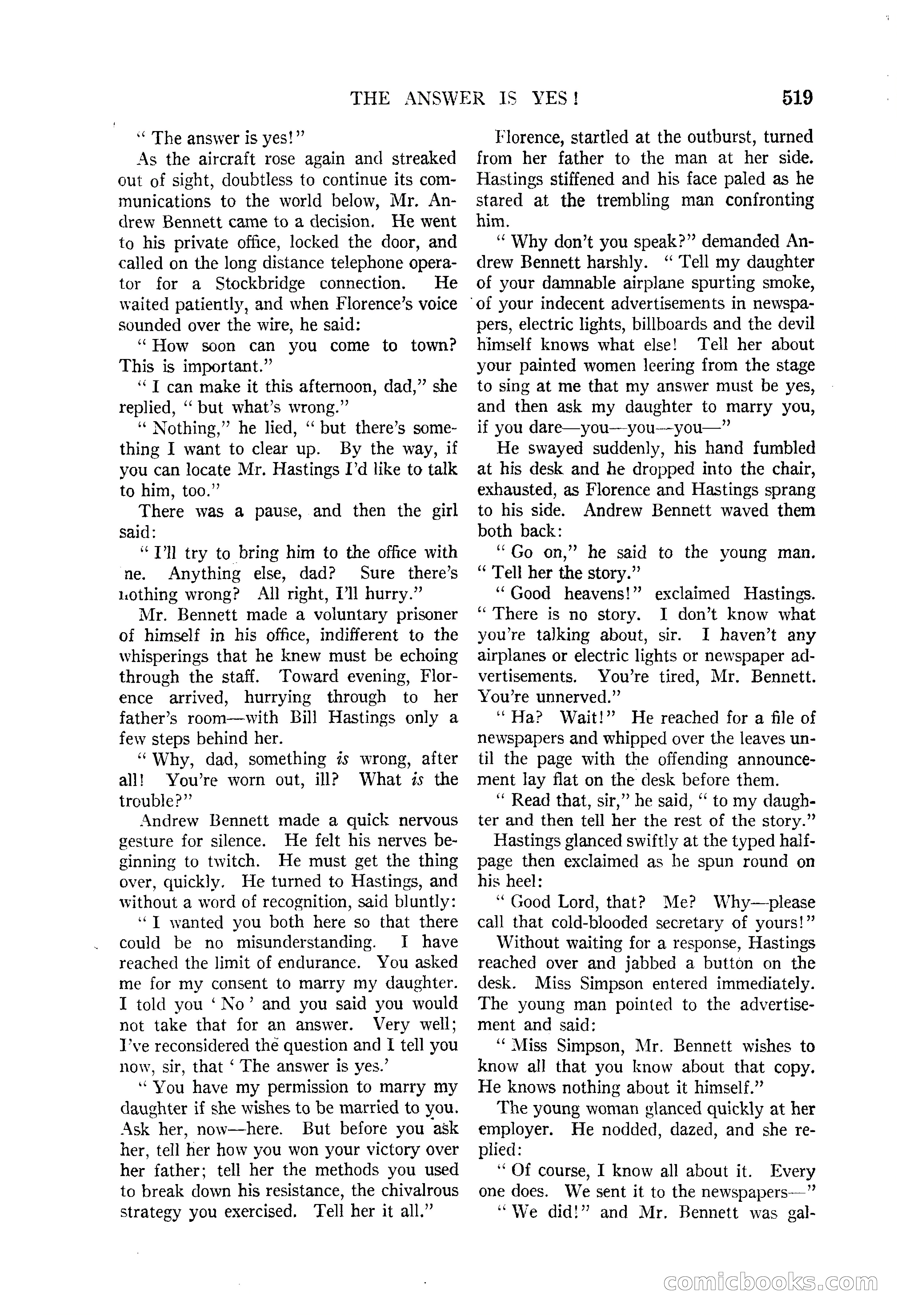 Argosy All-Story Weekly, June 13, 1925 — page 47 of 170