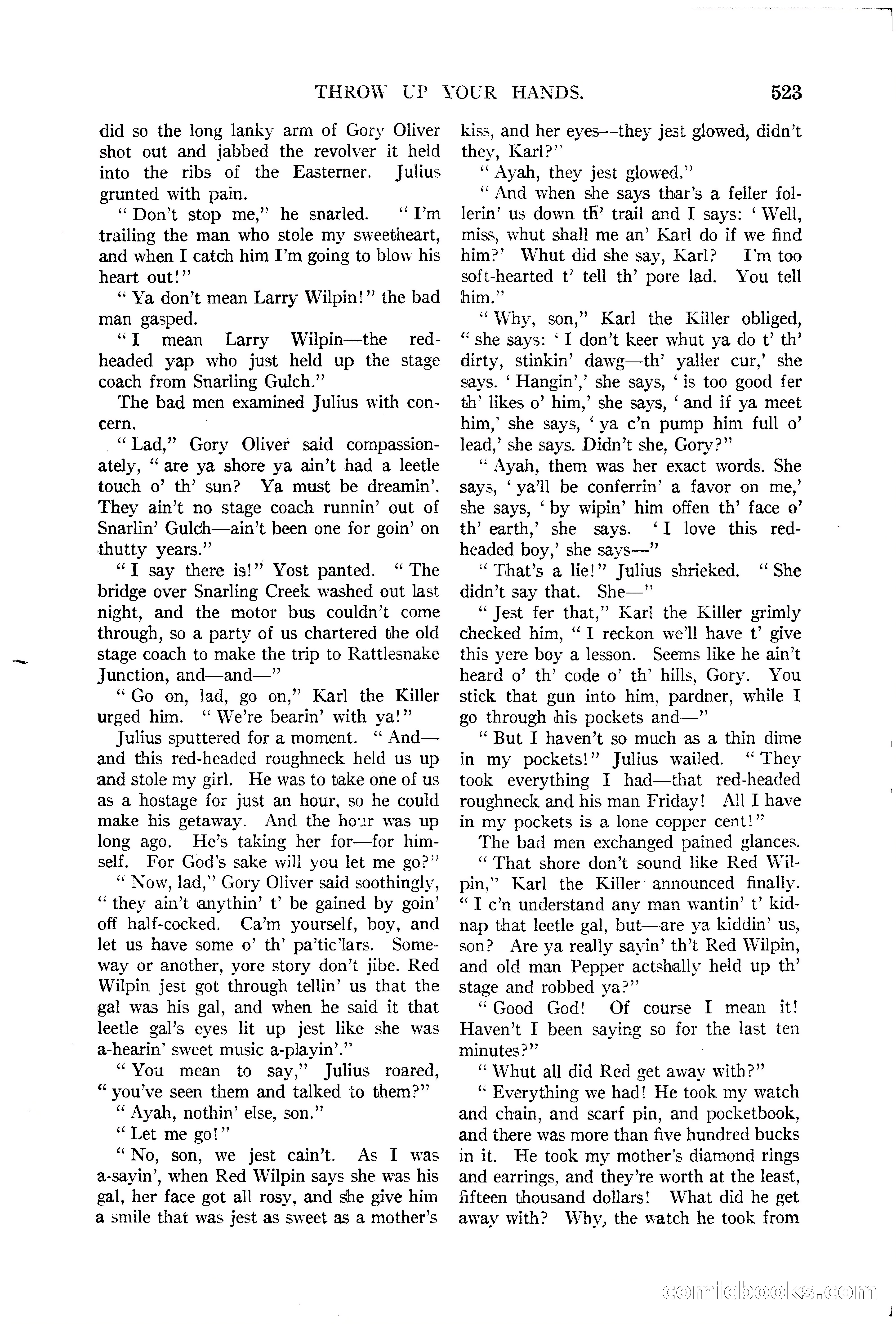 Argosy All-Story Weekly, June 13, 1925 — page 51 of 170
