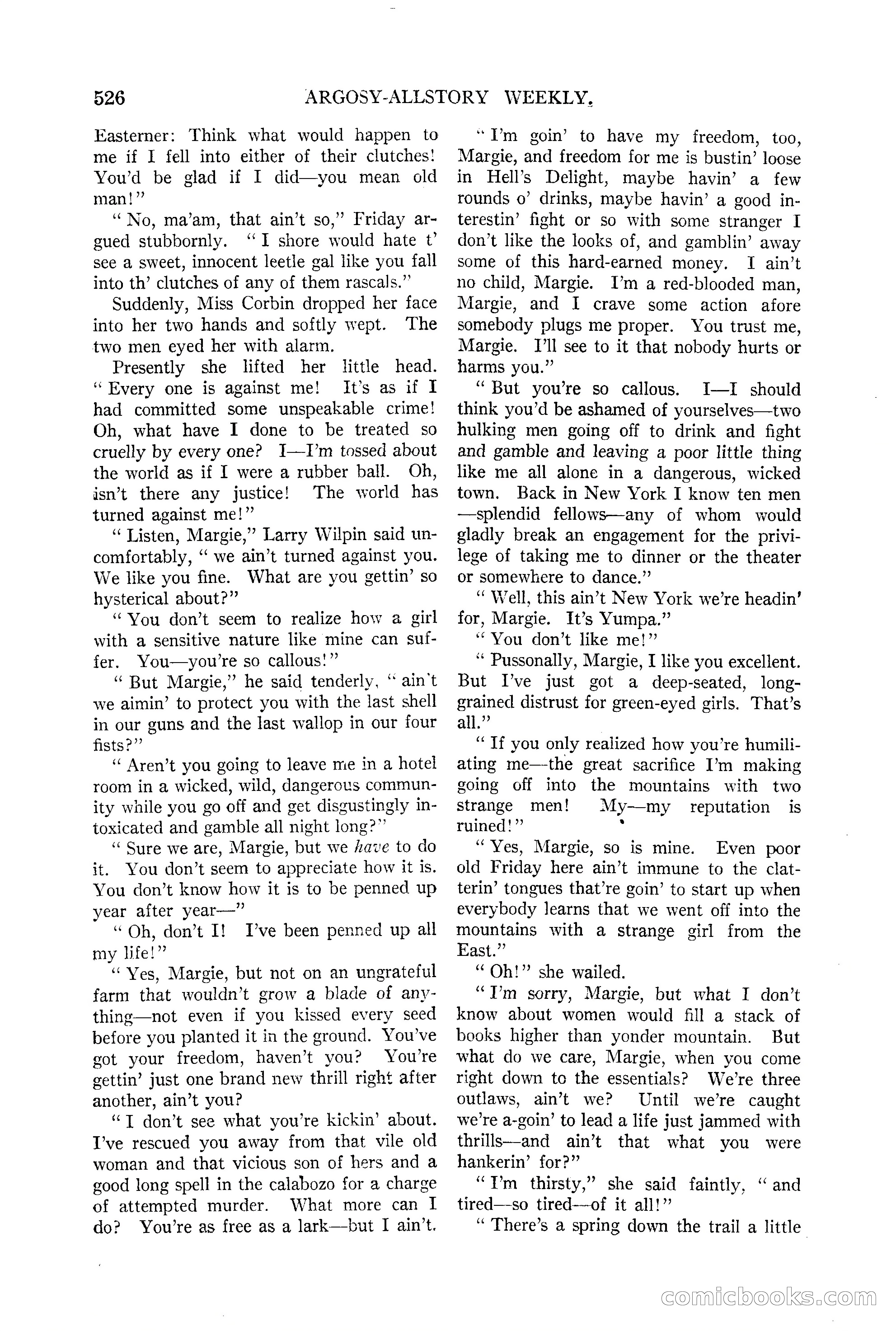 Argosy All-Story Weekly, June 13, 1925 — page 54 of 170