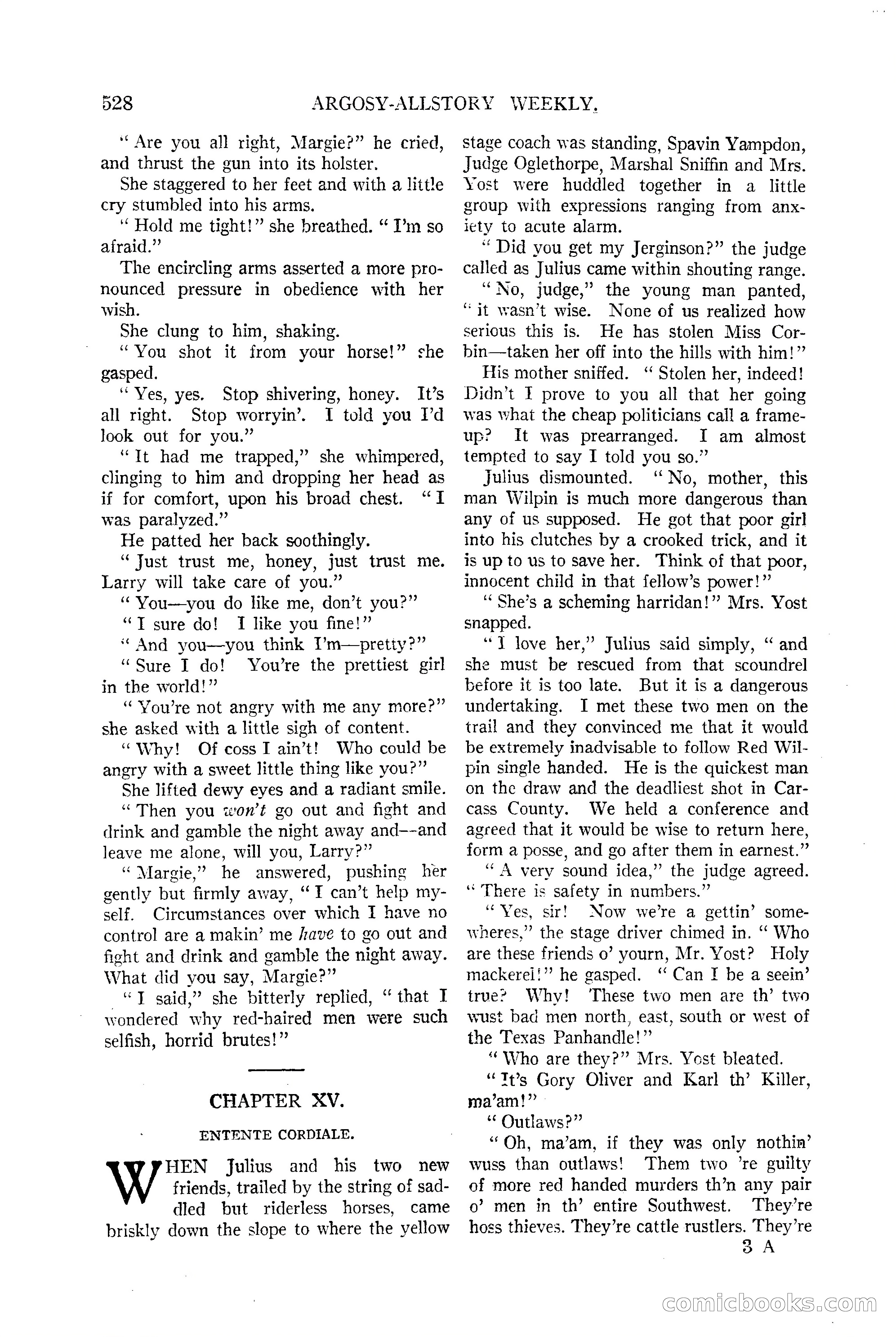 Argosy All-Story Weekly, June 13, 1925 — page 56 of 170