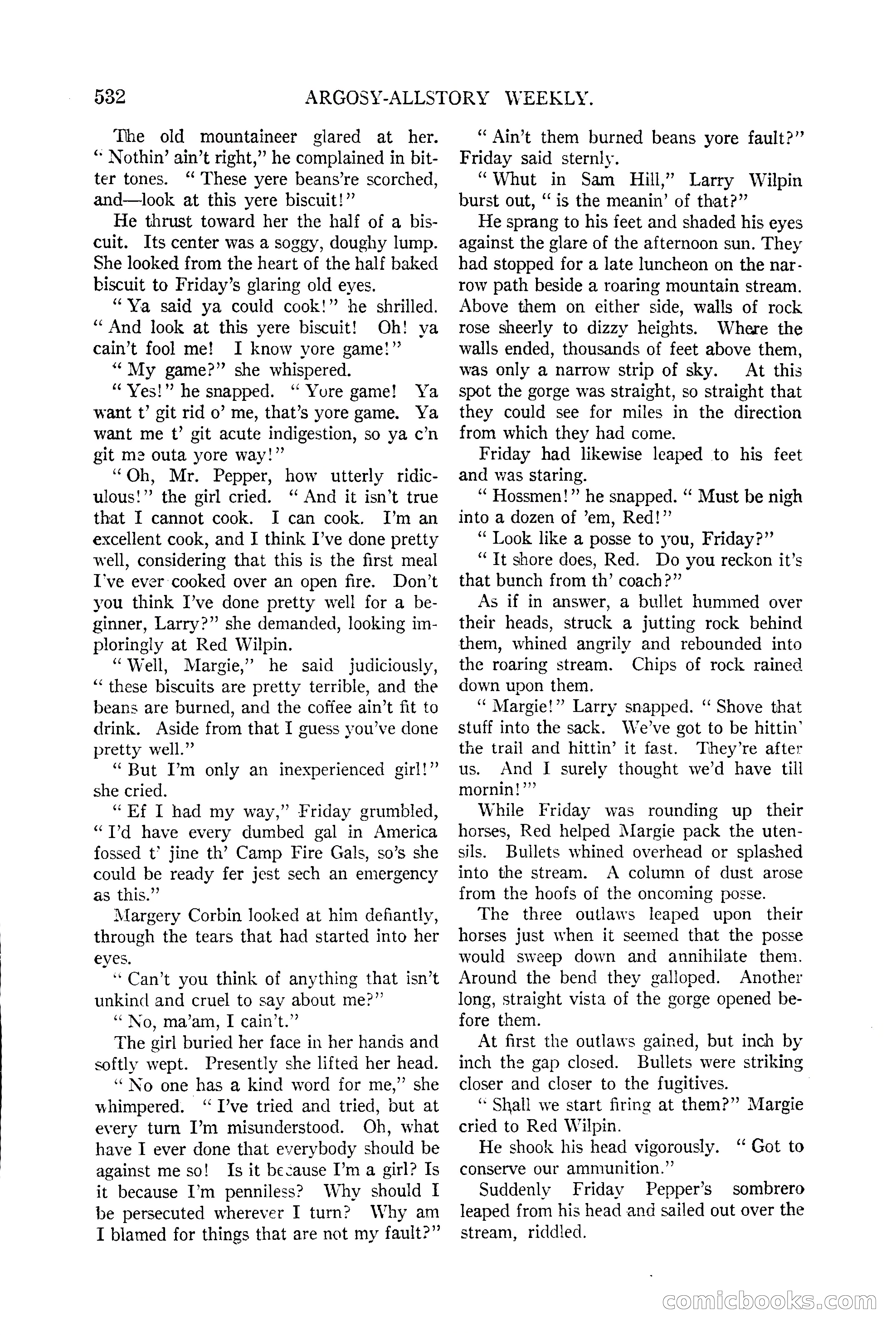 Argosy All-Story Weekly, June 13, 1925 — page 60 of 170