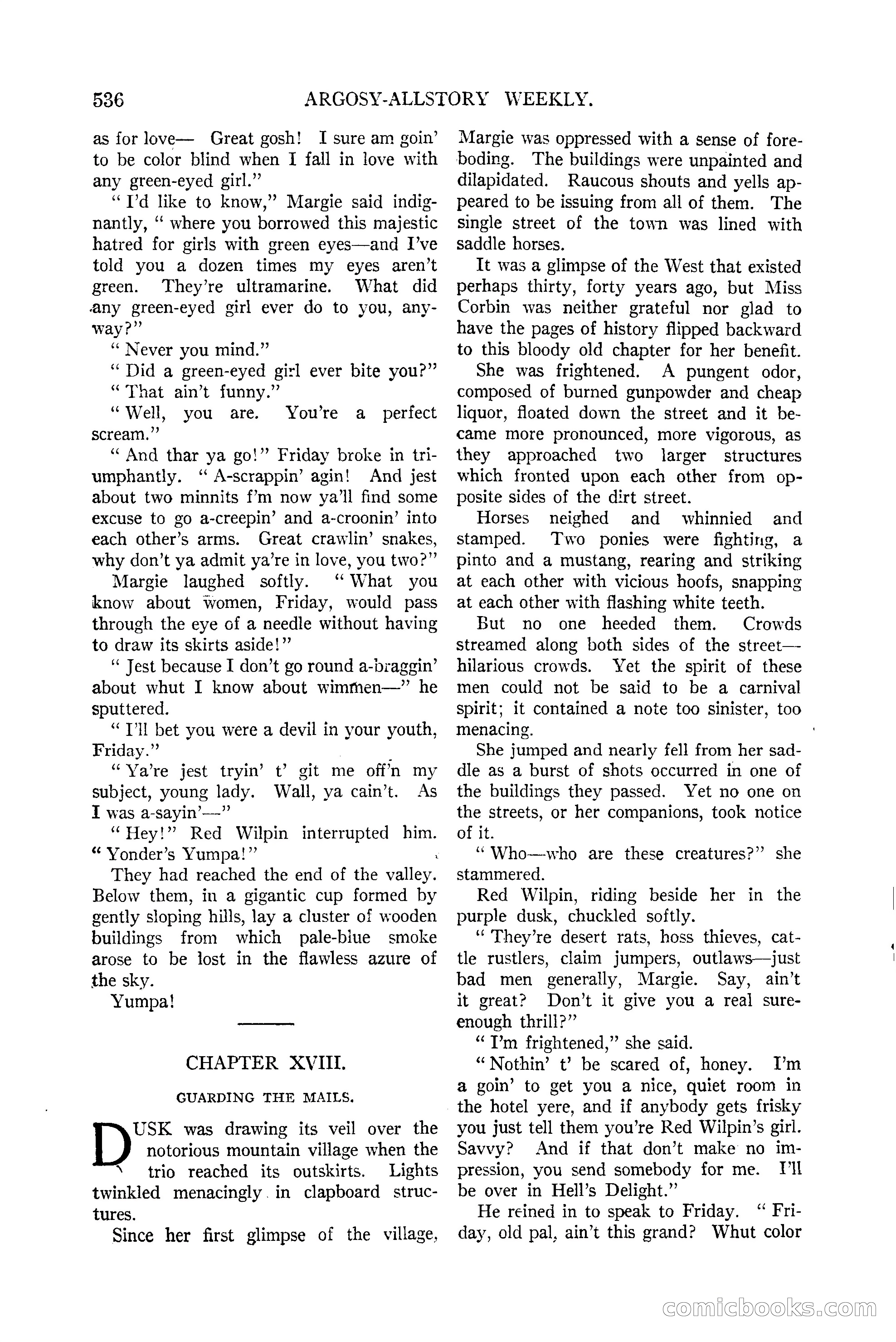 Argosy All-Story Weekly, June 13, 1925 — page 64 of 170