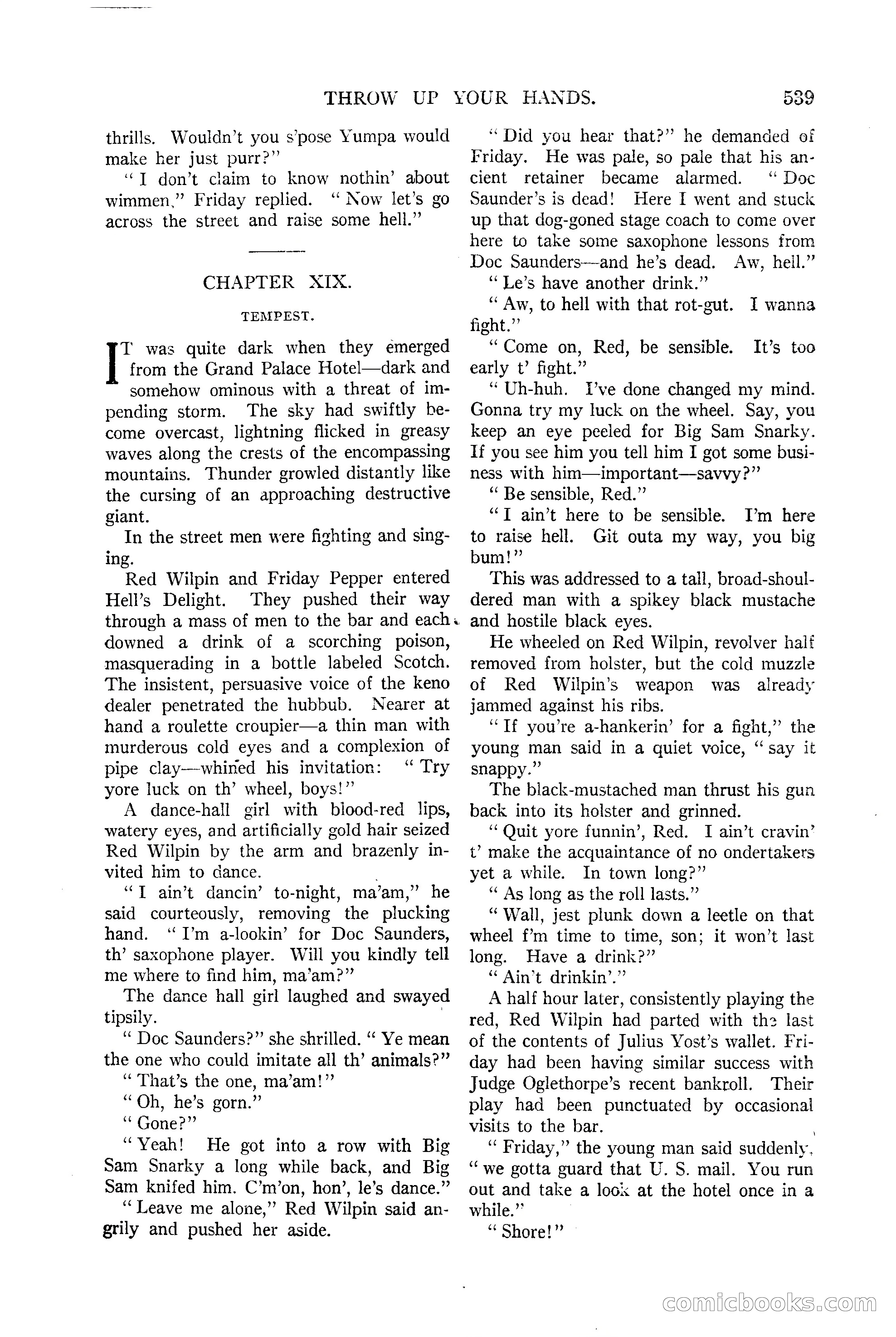 Argosy All-Story Weekly, June 13, 1925 — page 67 of 170