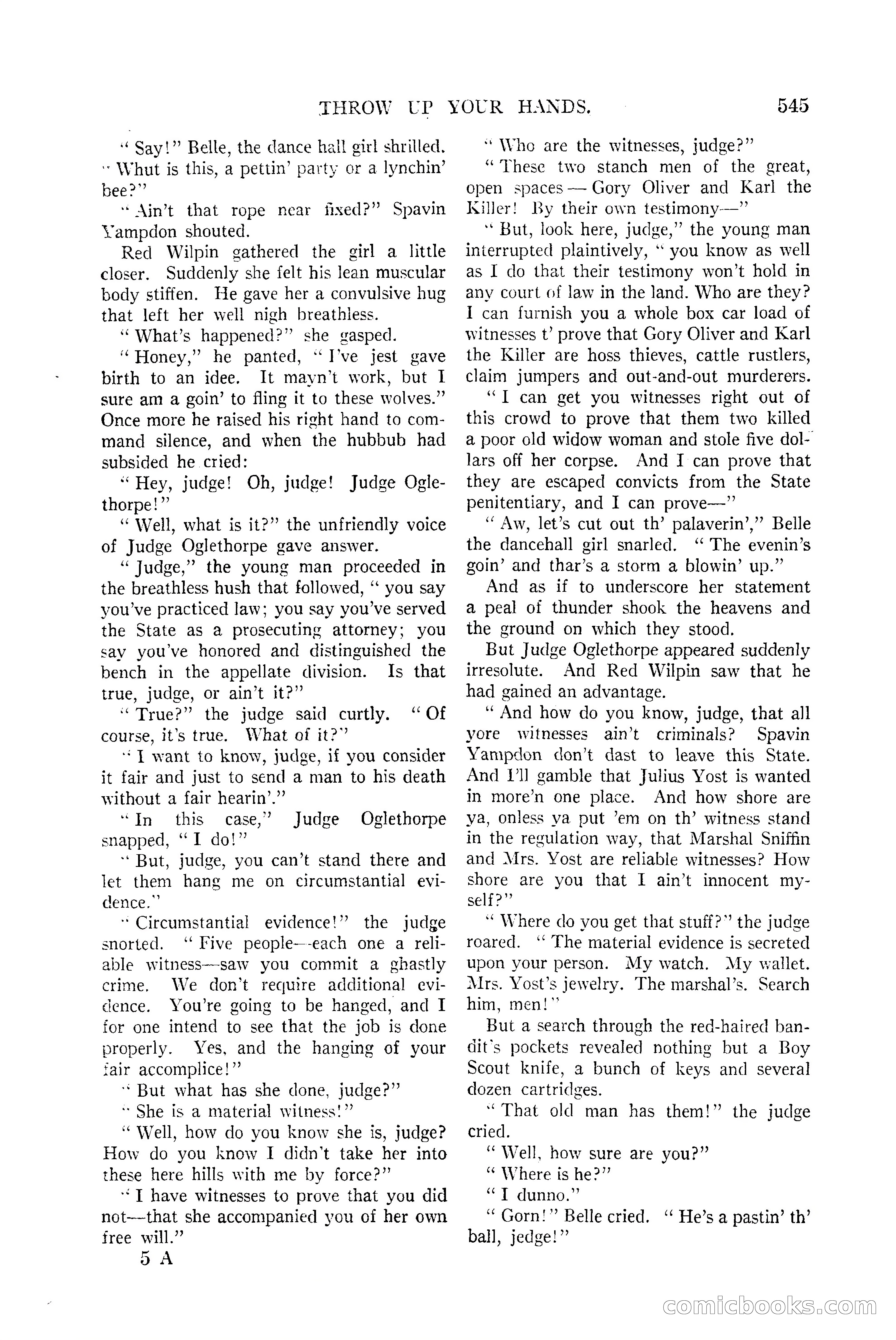 Argosy All-Story Weekly, June 13, 1925 — page 73 of 170