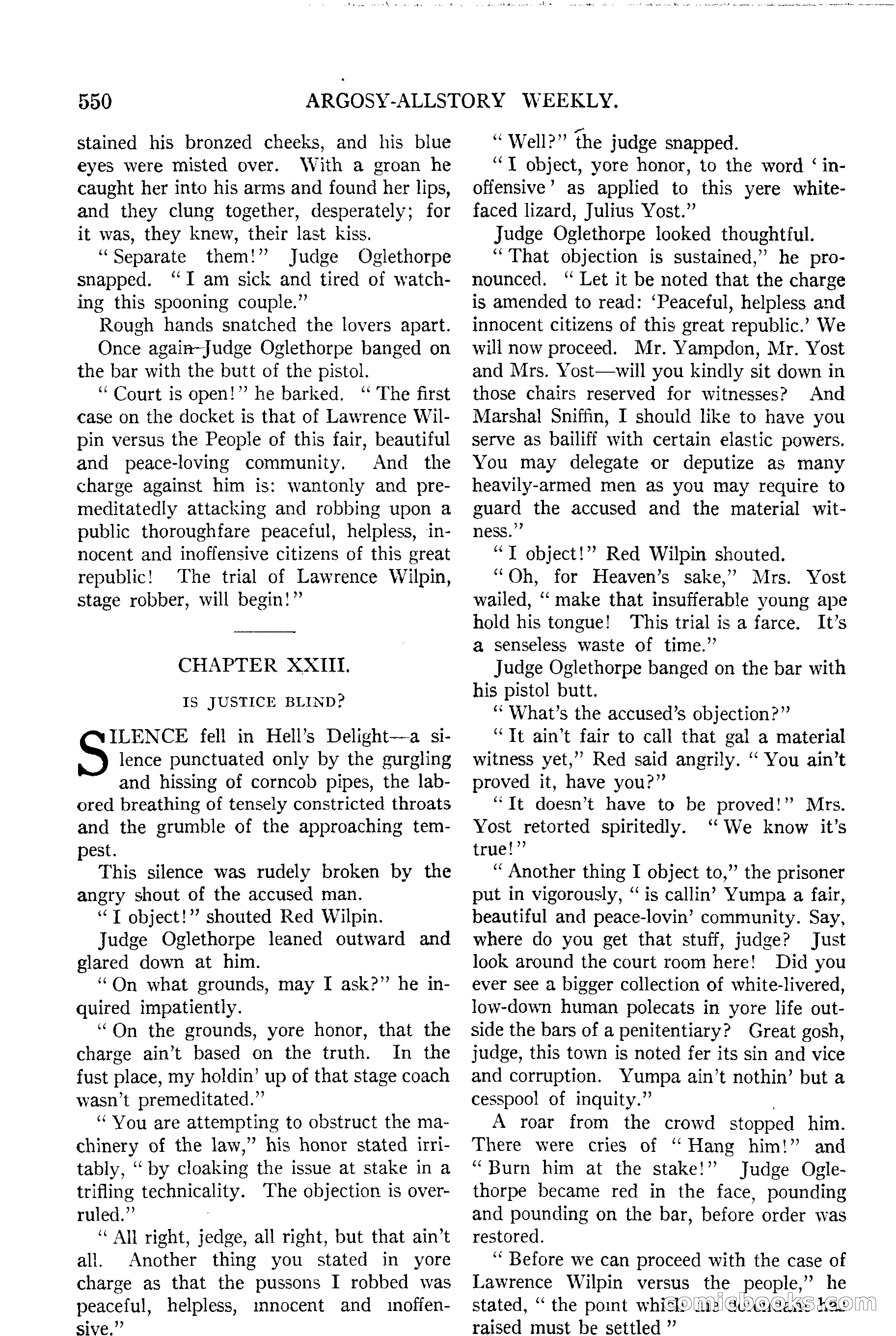 Argosy All-Story Weekly, June 13, 1925 — page 78 of 170