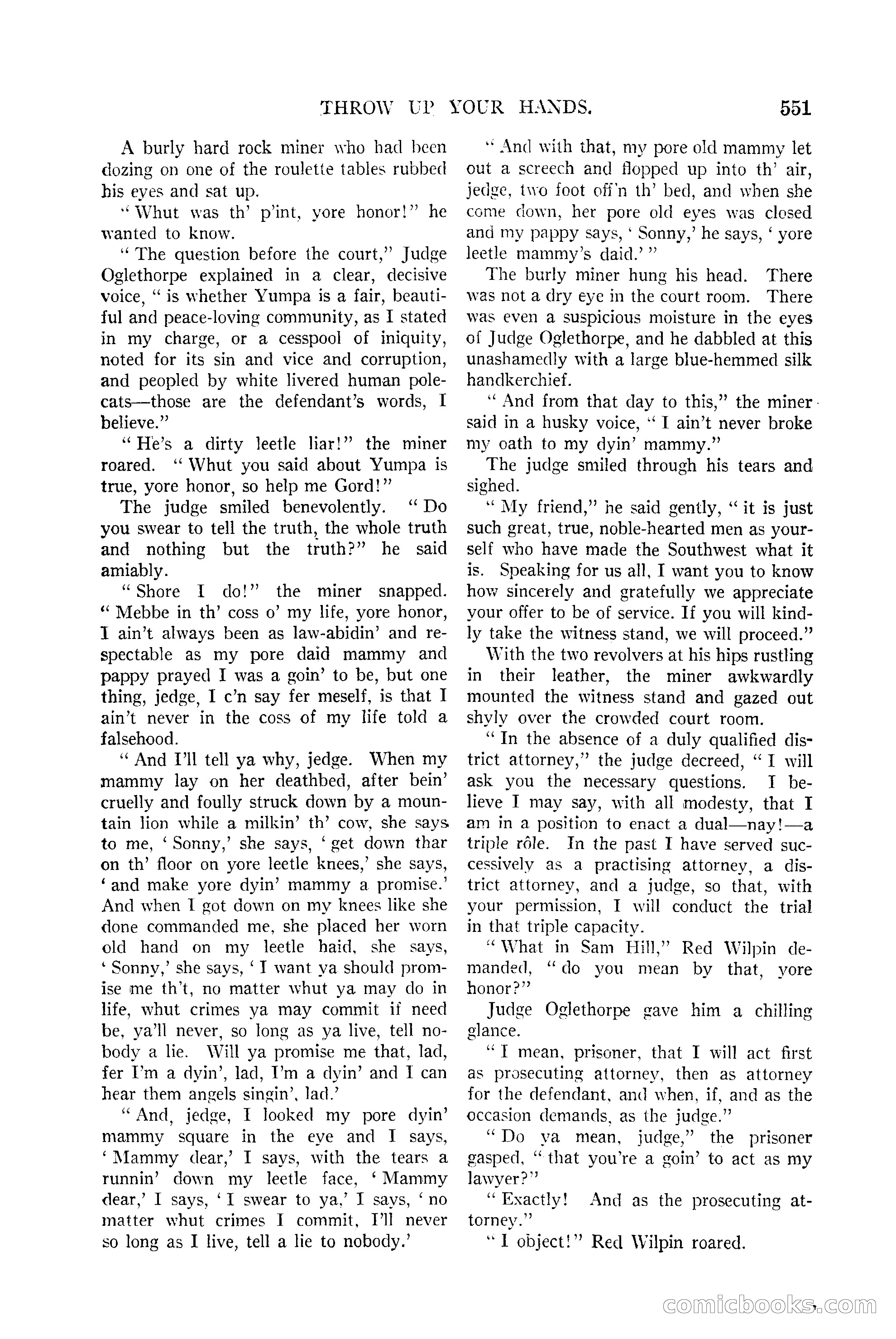 Argosy All-Story Weekly, June 13, 1925 — page 79 of 170