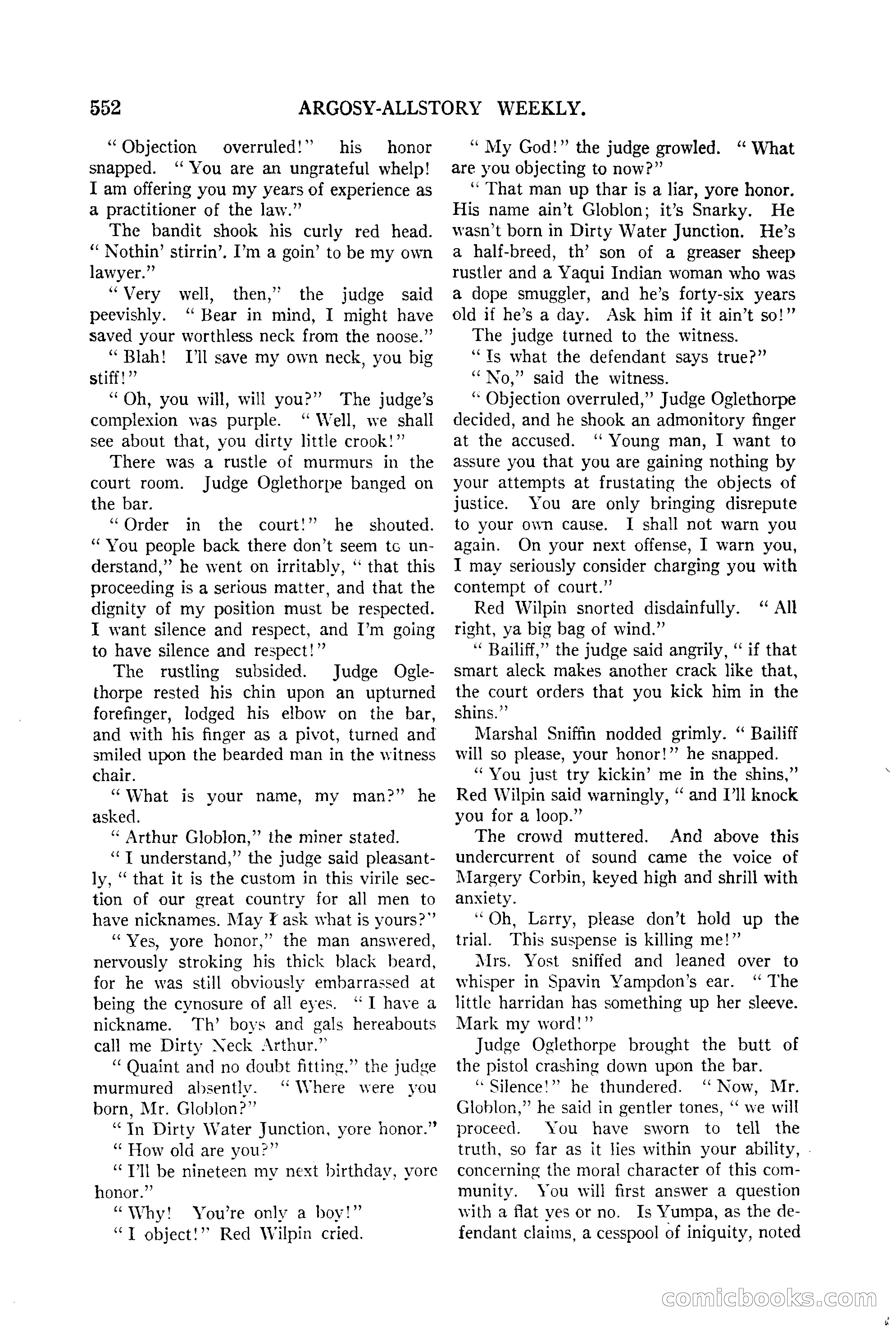 Argosy All-Story Weekly, June 13, 1925 — page 80 of 170