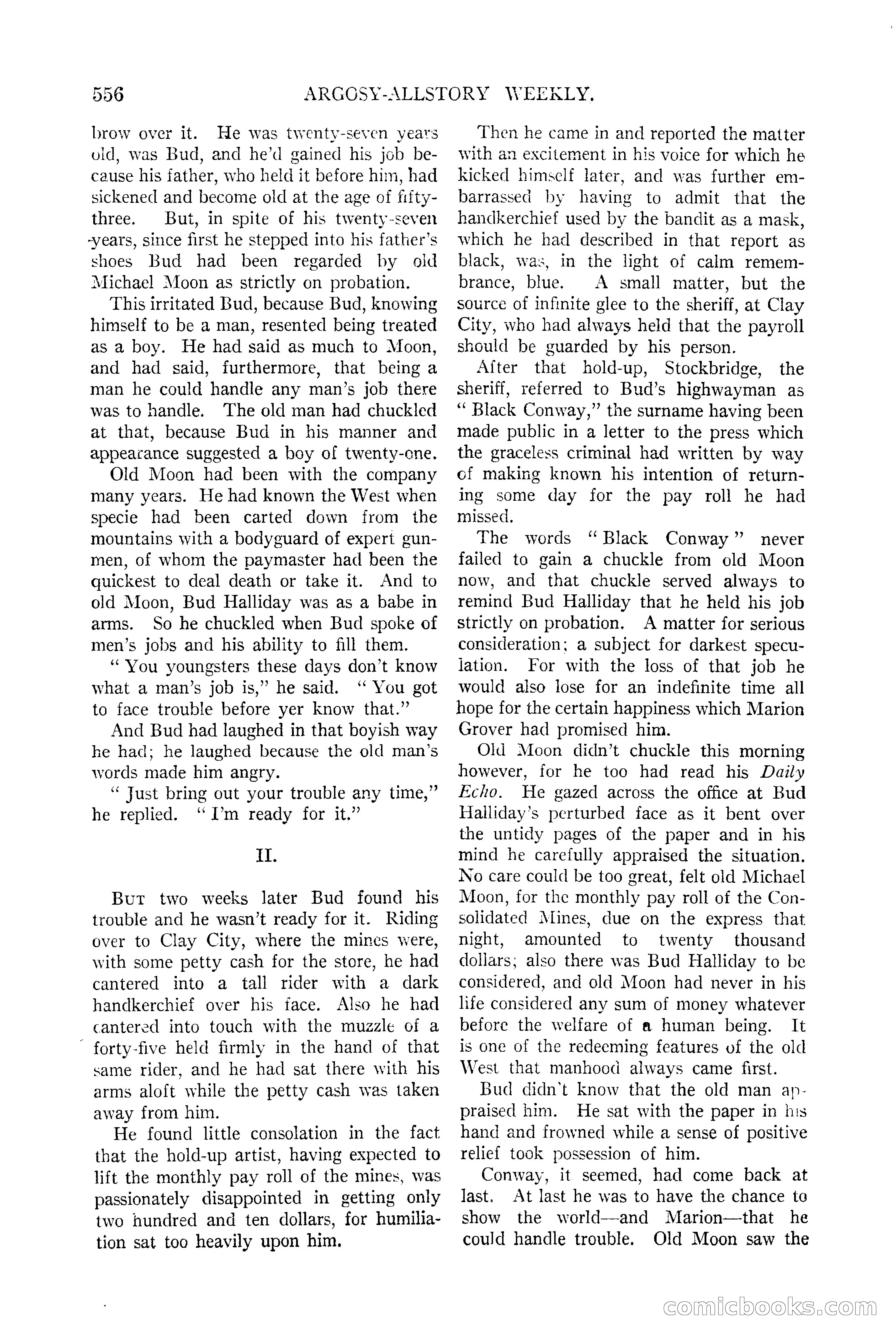 Argosy All-Story Weekly, June 13, 1925 — page 84 of 170