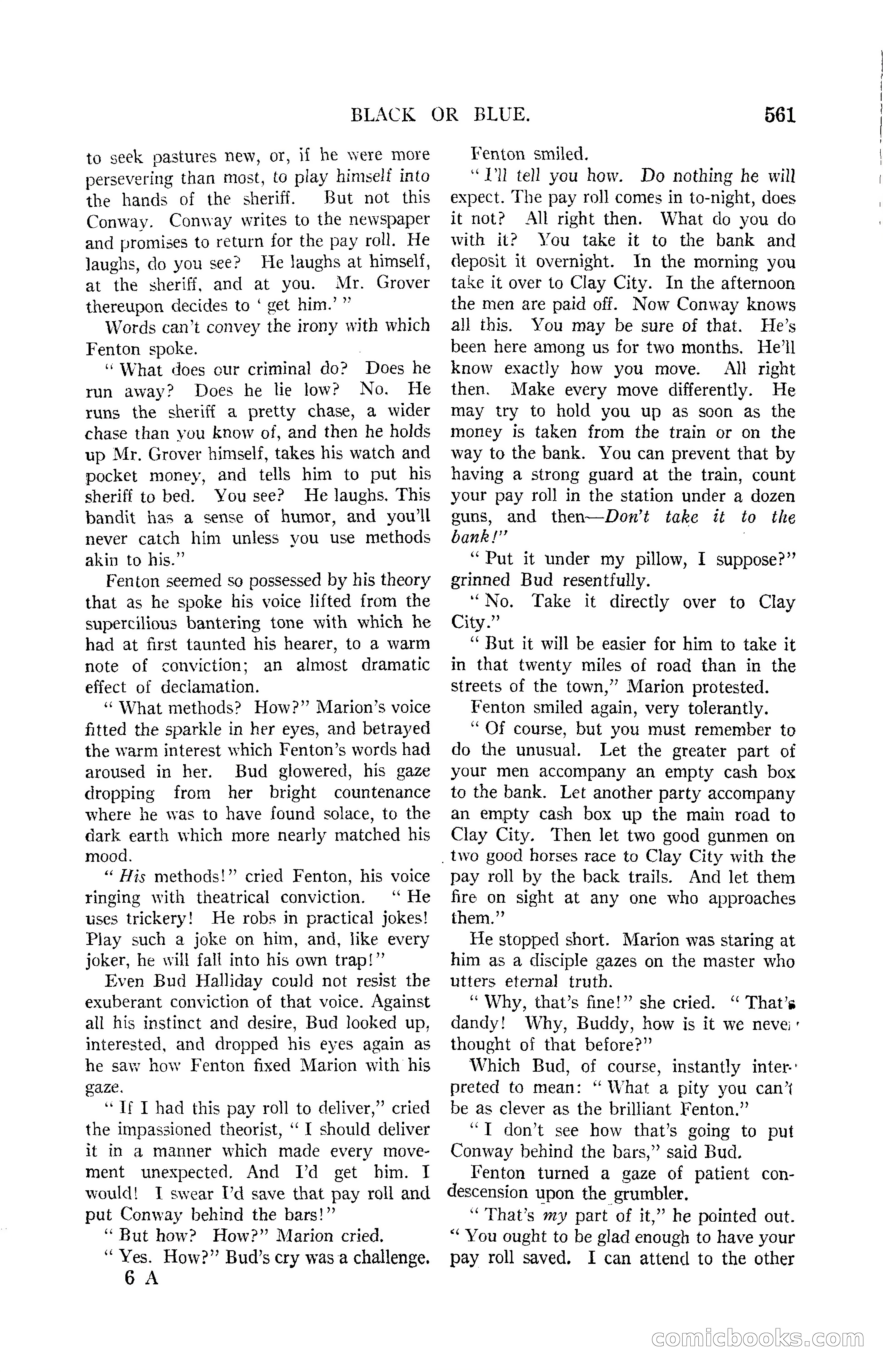 Argosy All-Story Weekly, June 13, 1925 — page 89 of 170