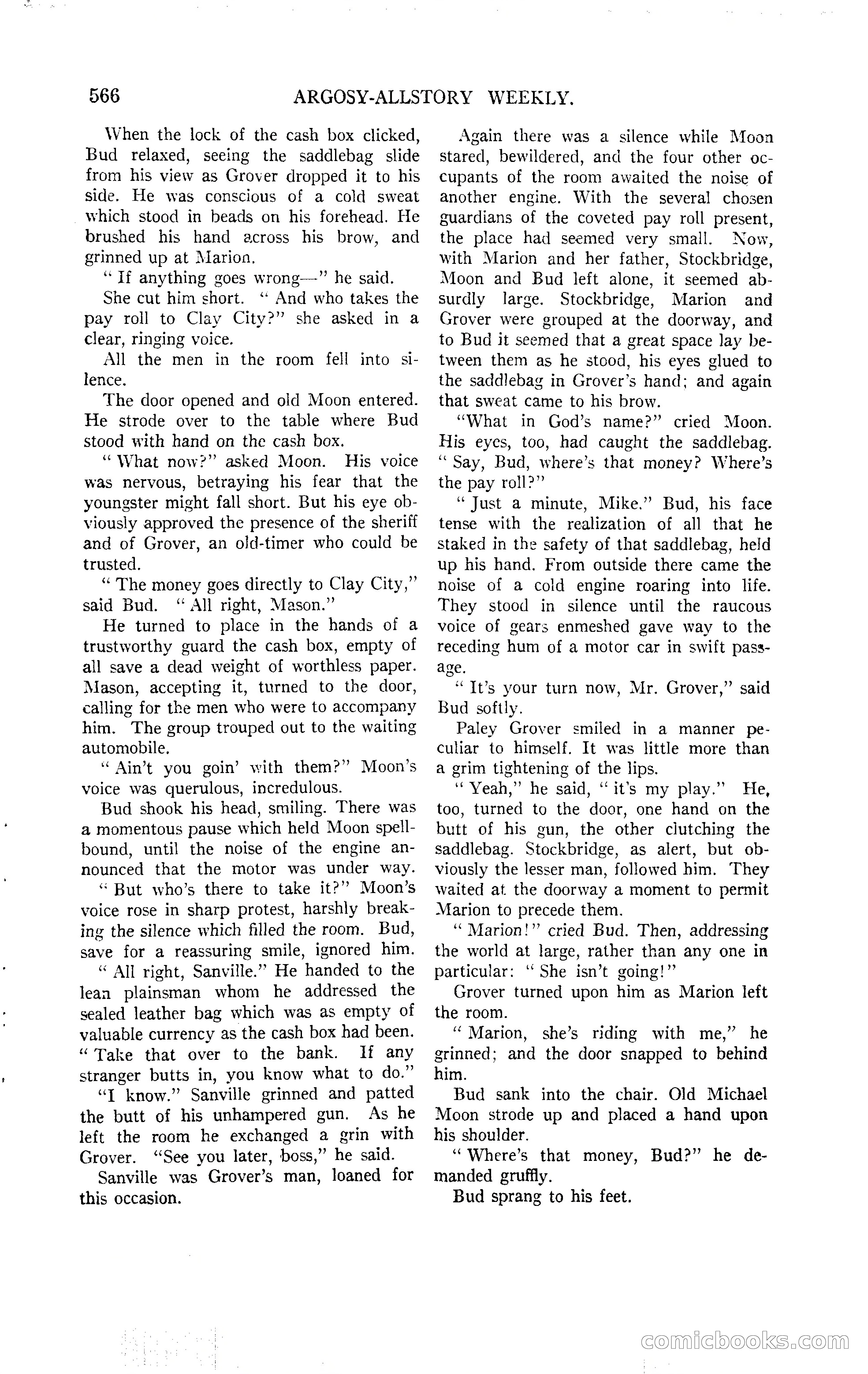 Argosy All-Story Weekly, June 13, 1925 — page 94 of 170