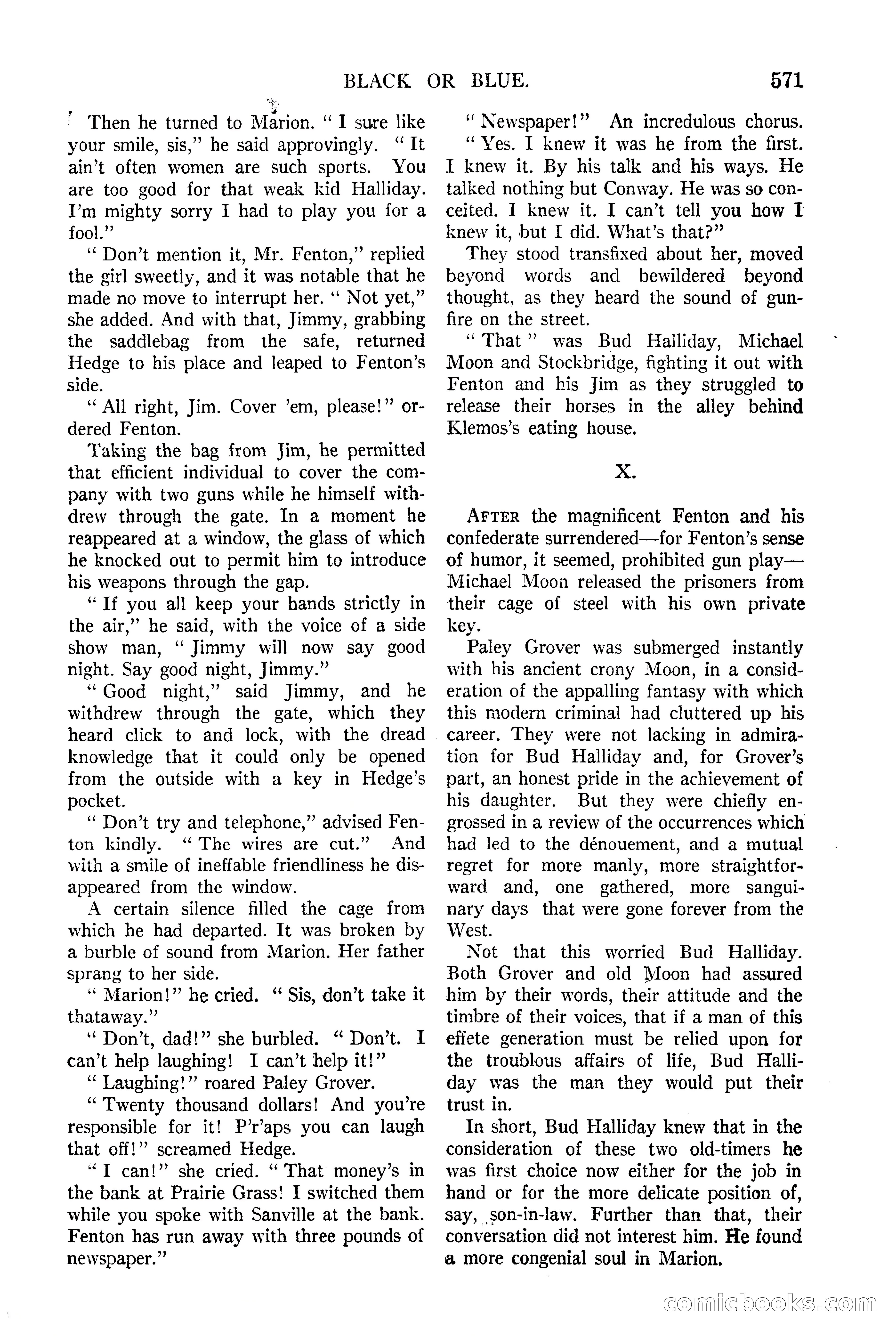 Argosy All-Story Weekly, June 13, 1925 — page 99 of 170