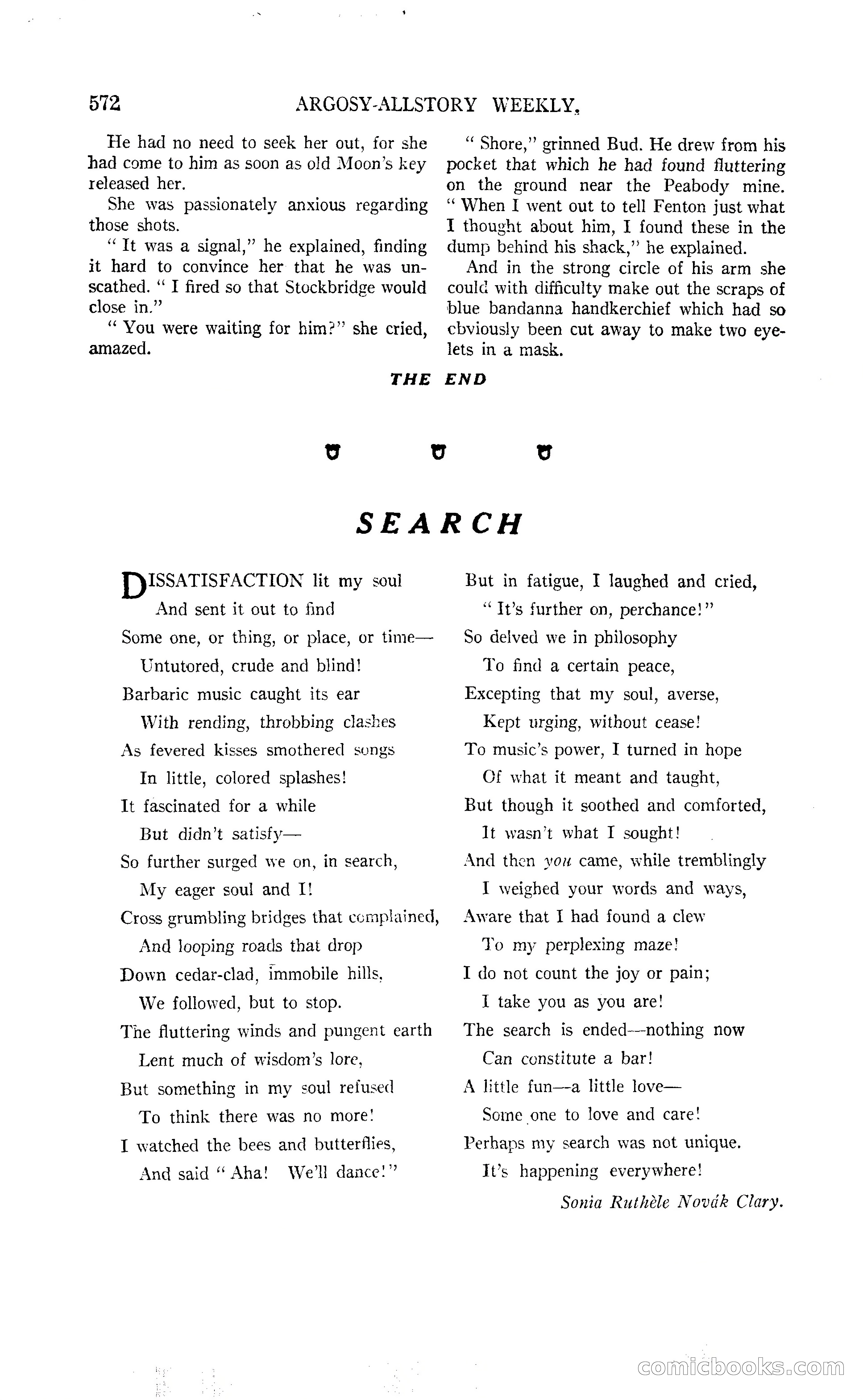 Argosy All-Story Weekly, June 13, 1925 — page 100 of 170