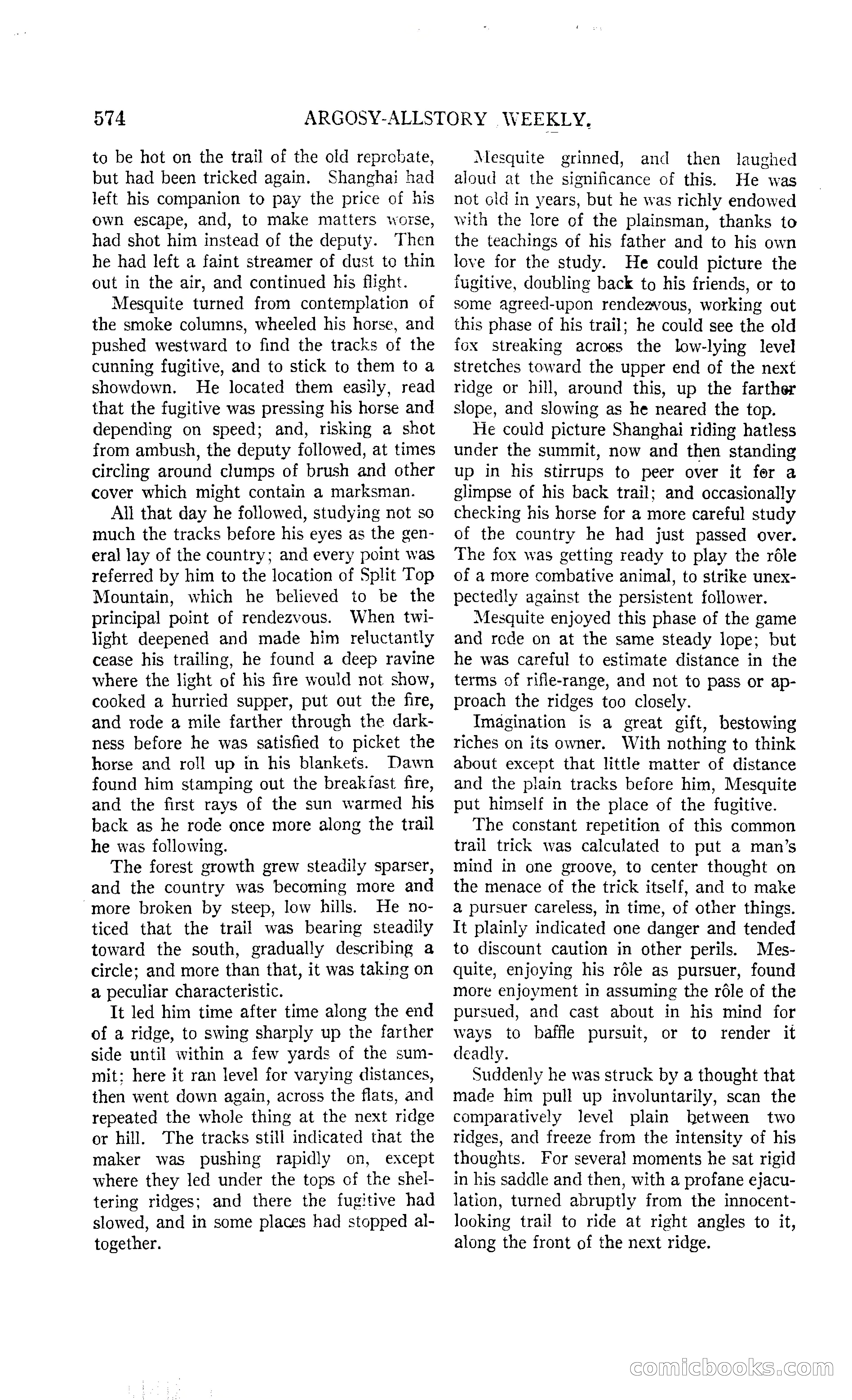 Argosy All-Story Weekly, June 13, 1925 — page 102 of 170