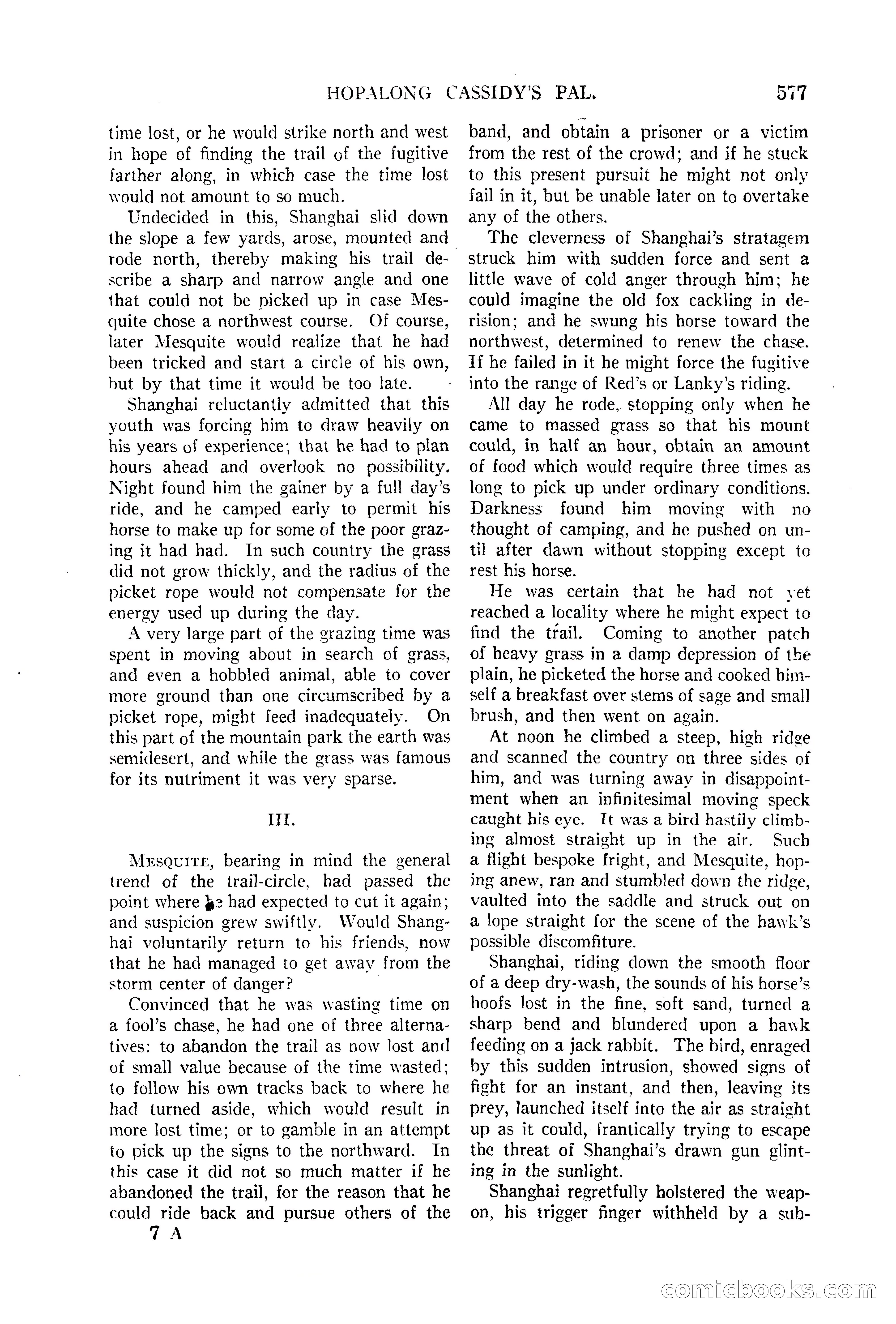 Argosy All-Story Weekly, June 13, 1925 — page 105 of 170
