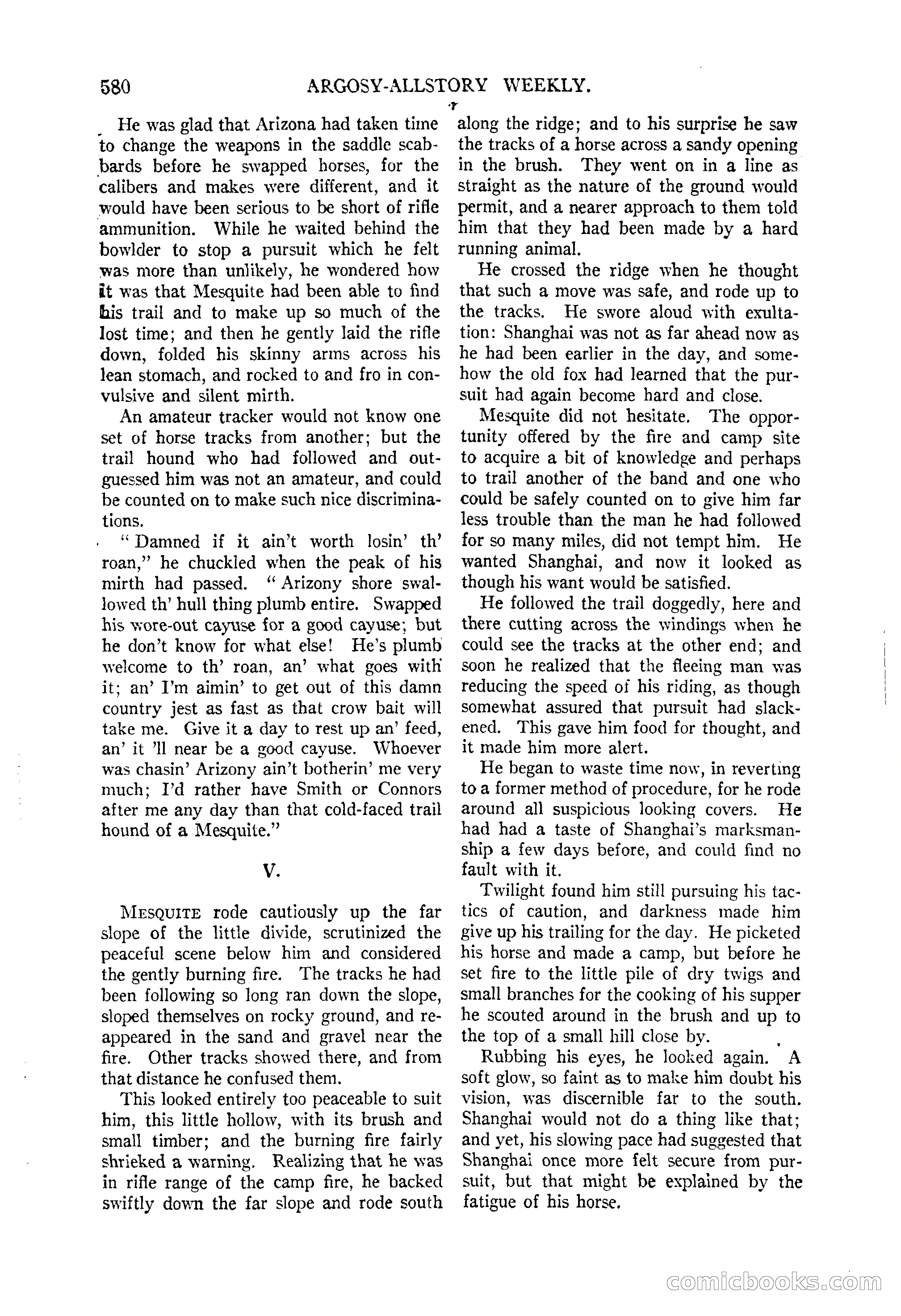 Argosy All-Story Weekly, June 13, 1925 — page 108 of 170