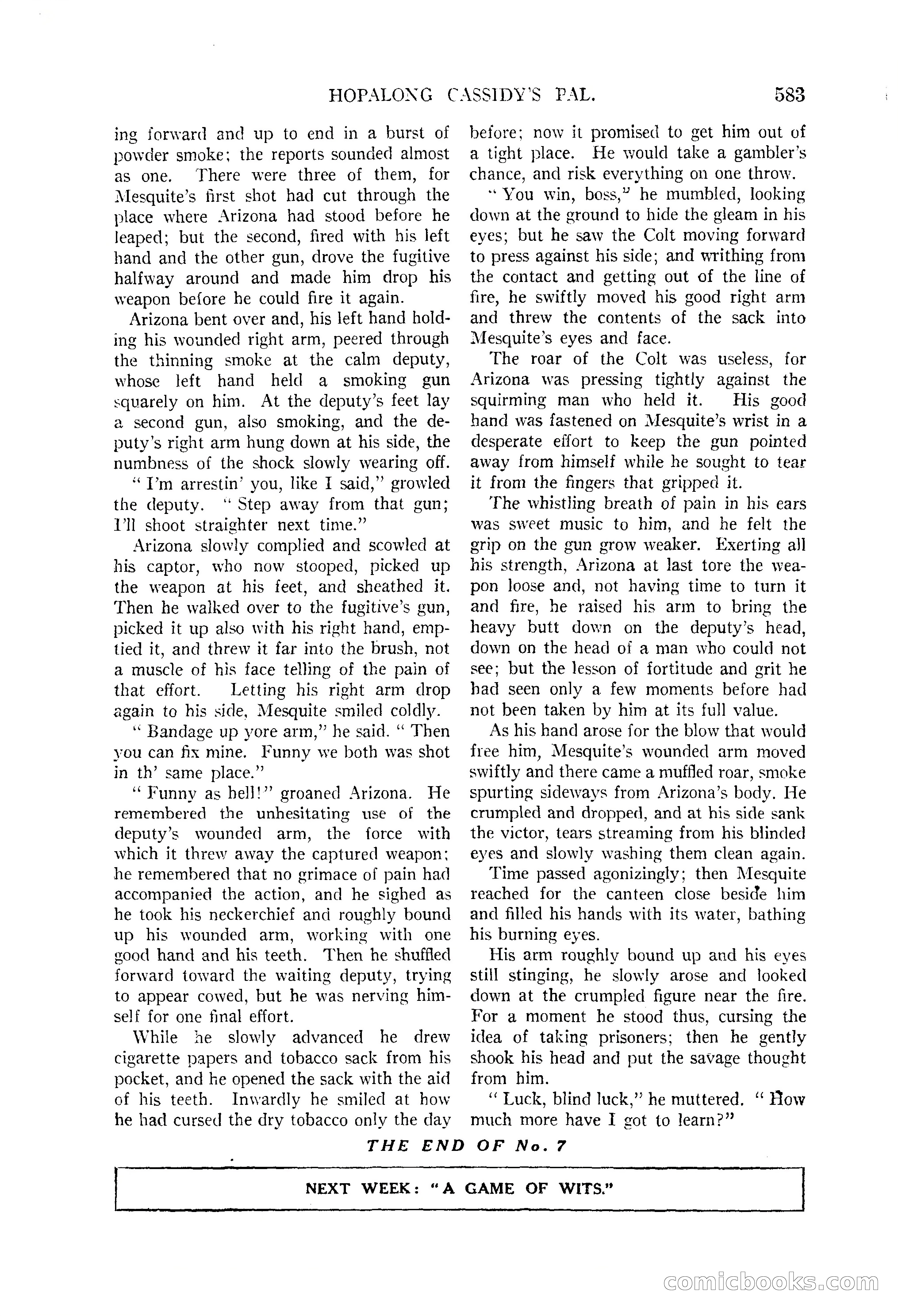 Argosy All-Story Weekly, June 13, 1925 — page 111 of 170