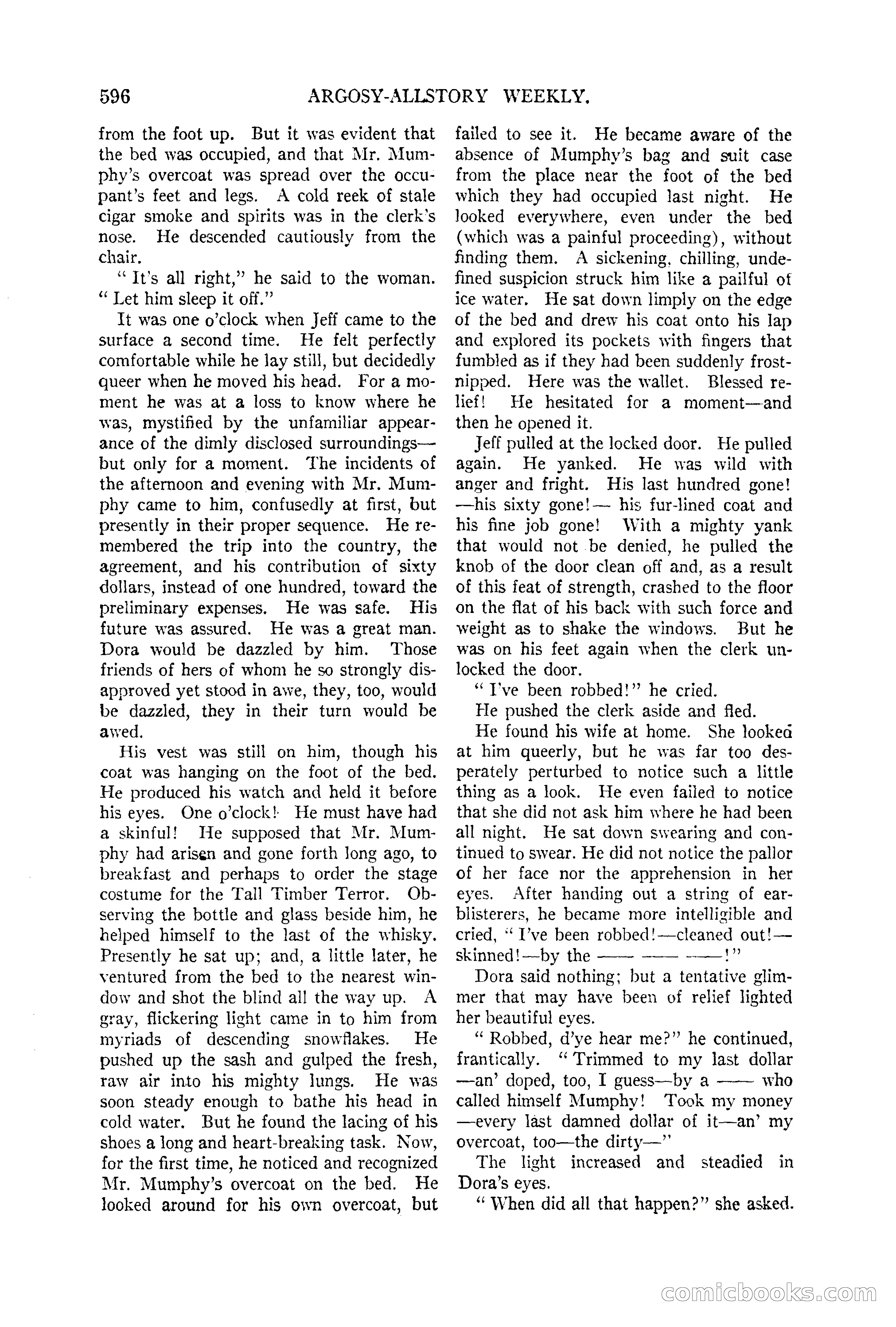 Argosy All-Story Weekly, June 13, 1925 — page 124 of 170