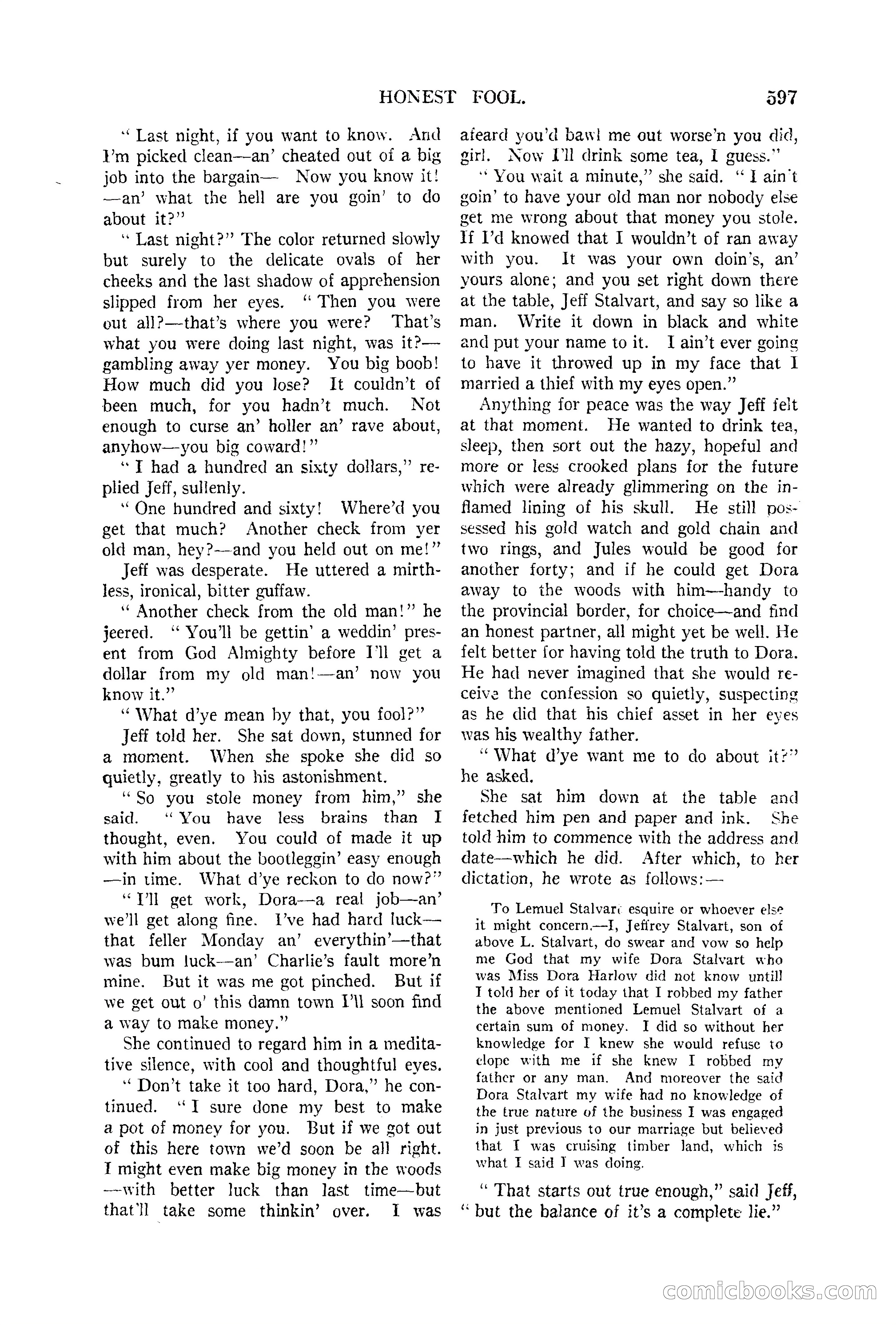 Argosy All-Story Weekly, June 13, 1925 — page 125 of 170