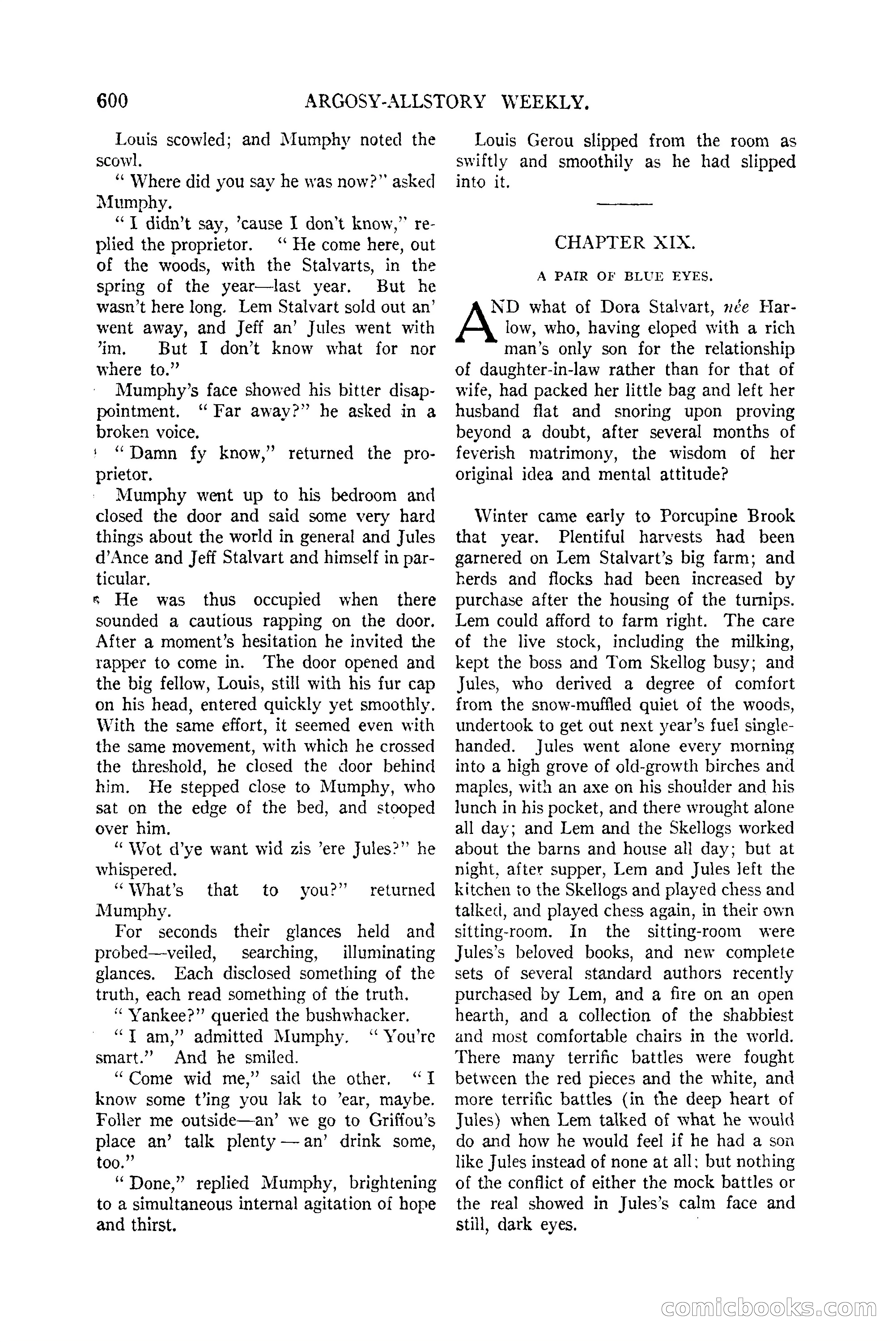 Argosy All-Story Weekly, June 13, 1925 — page 128 of 170