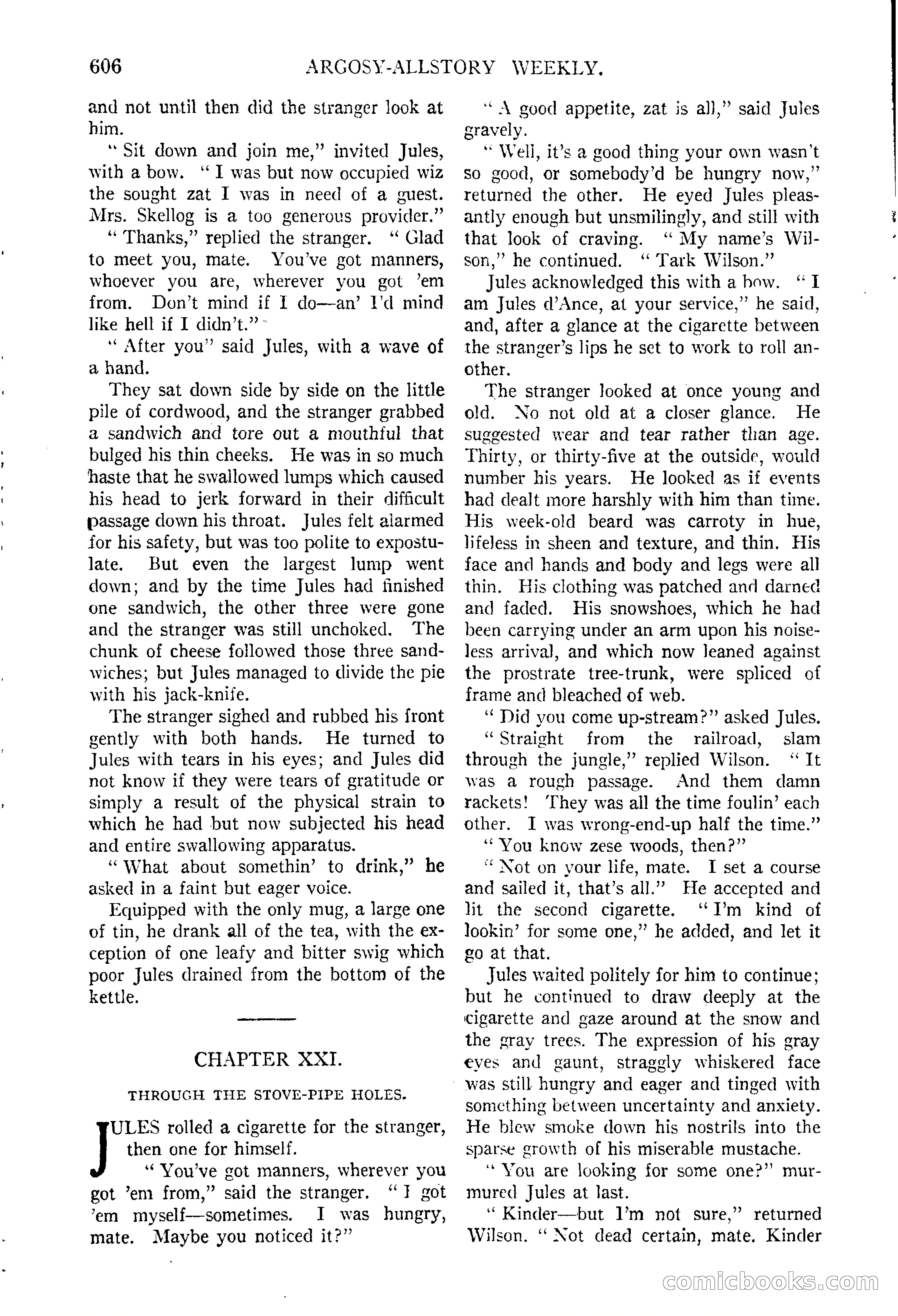 Argosy All-Story Weekly, June 13, 1925 — page 134 of 170