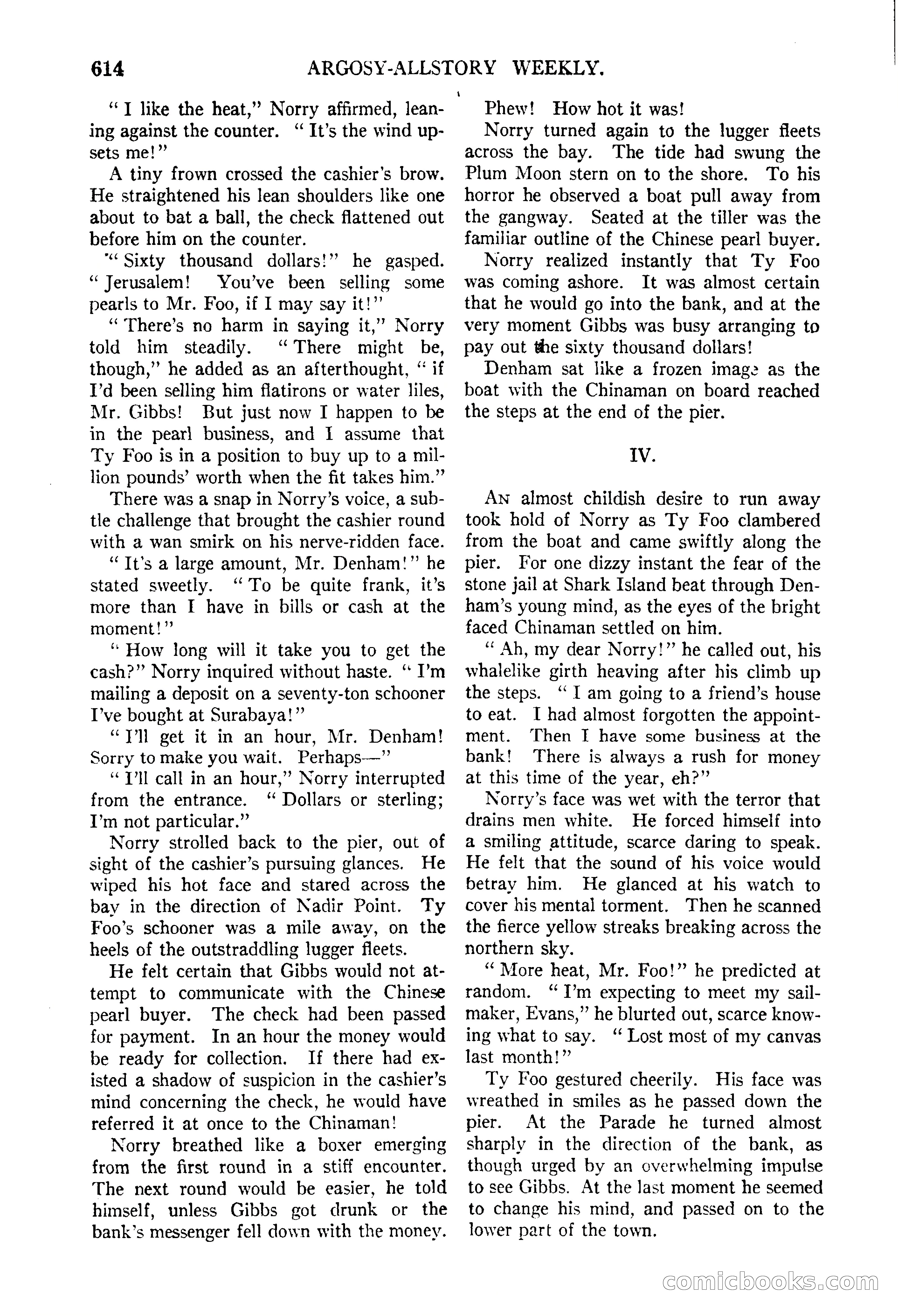 Argosy All-Story Weekly, June 13, 1925 — page 142 of 170