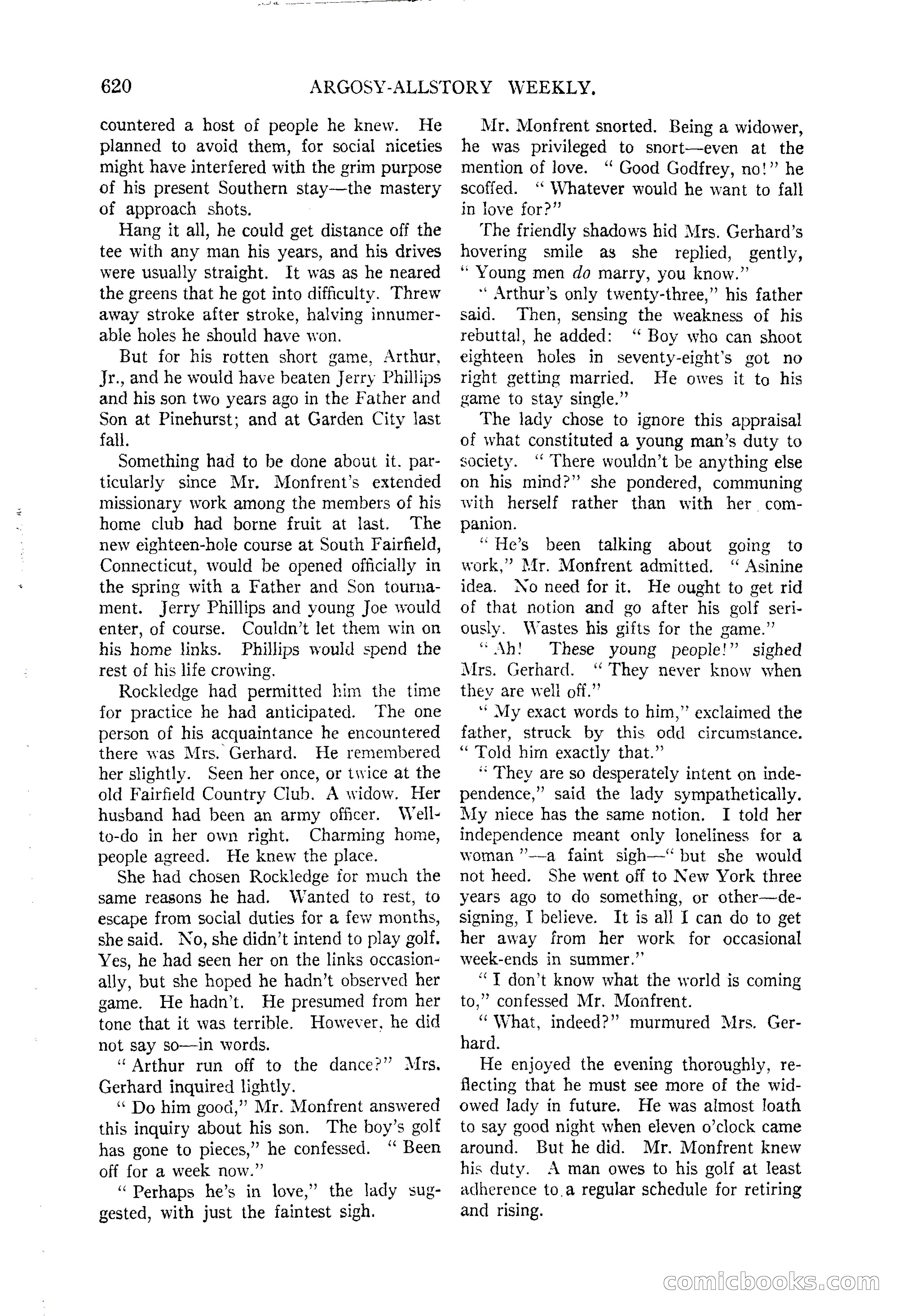 Argosy All-Story Weekly, June 13, 1925 — page 148 of 170