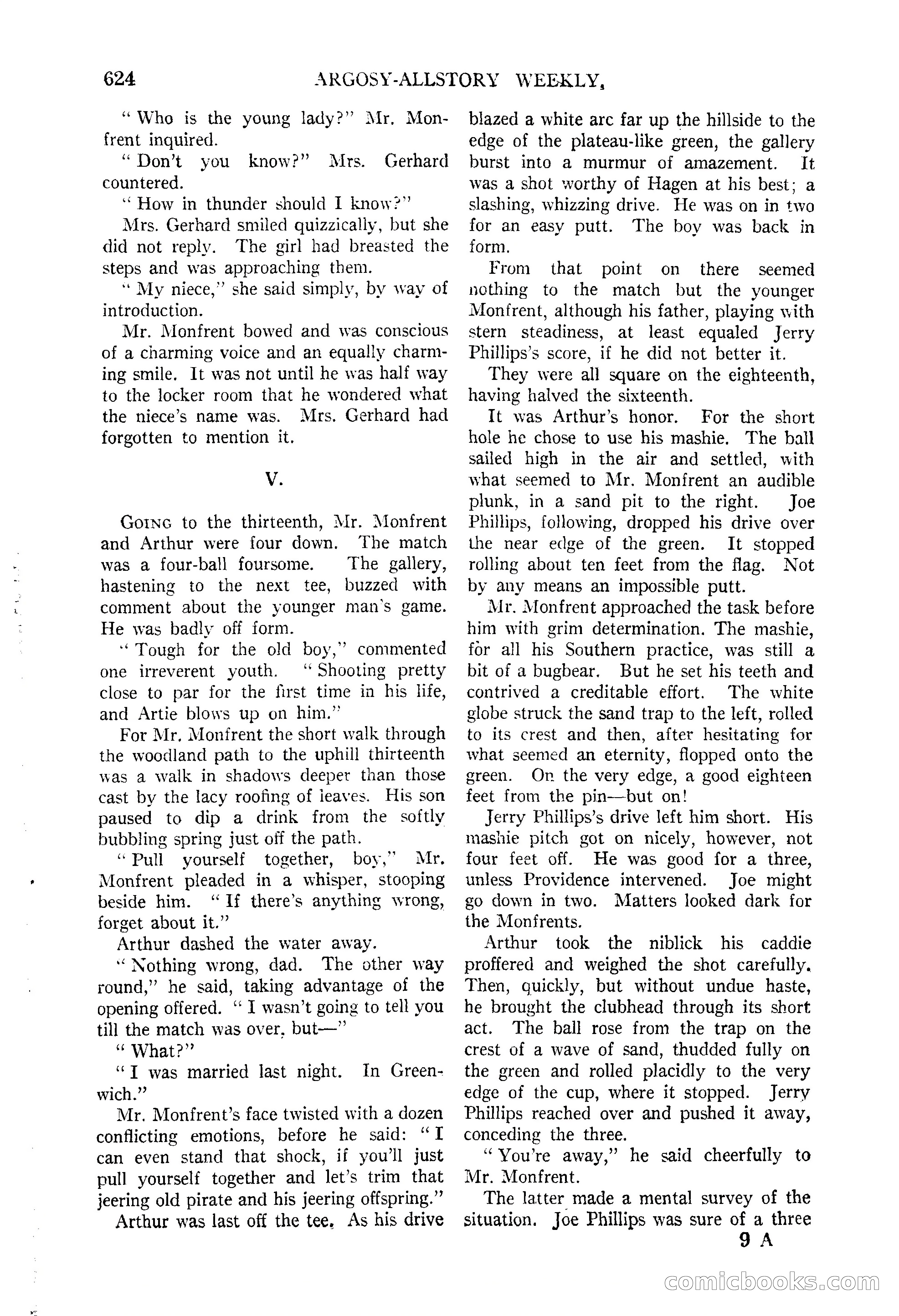 Argosy All-Story Weekly, June 13, 1925 — page 152 of 170