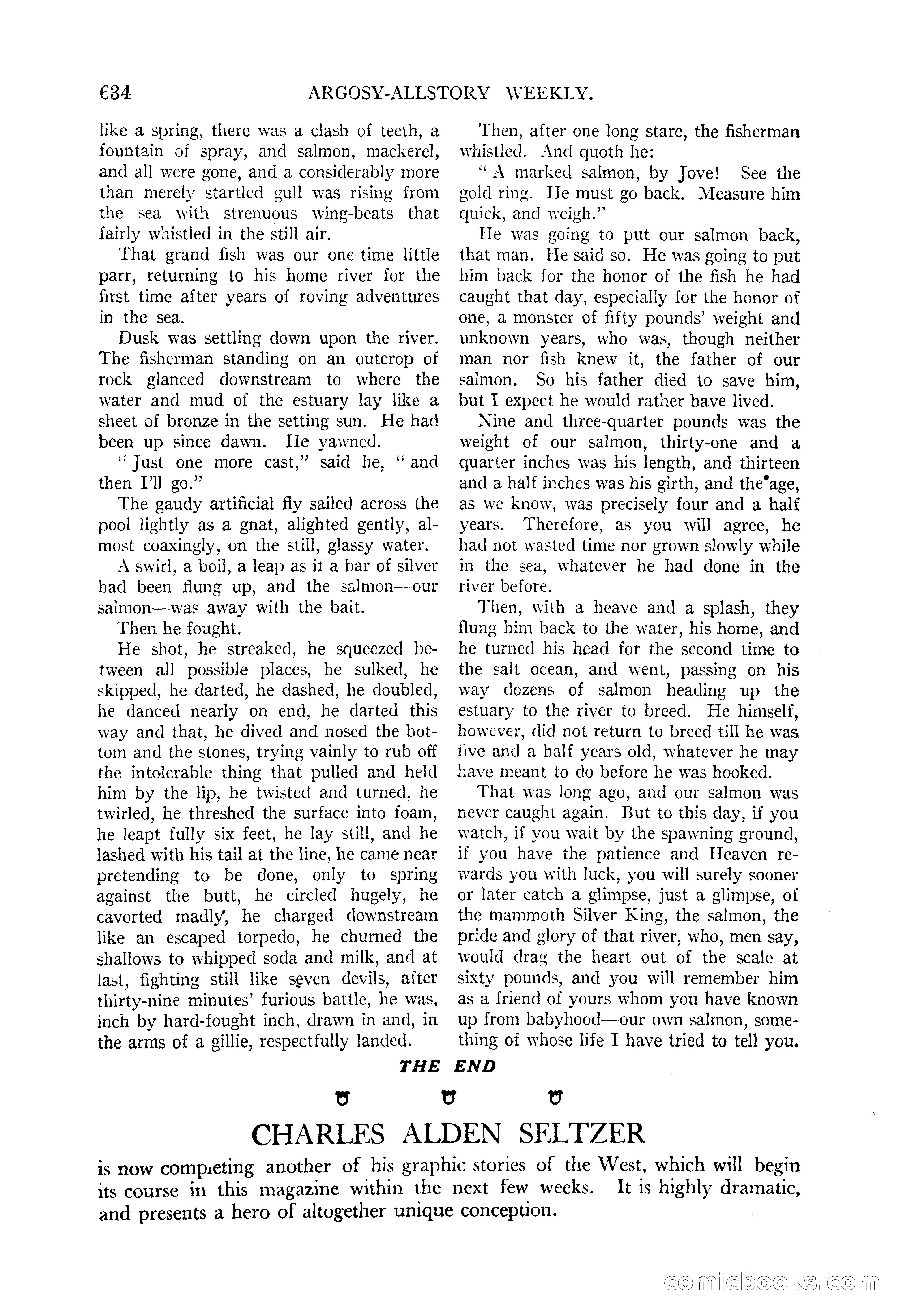 Argosy All-Story Weekly, June 13, 1925 — page 162 of 170