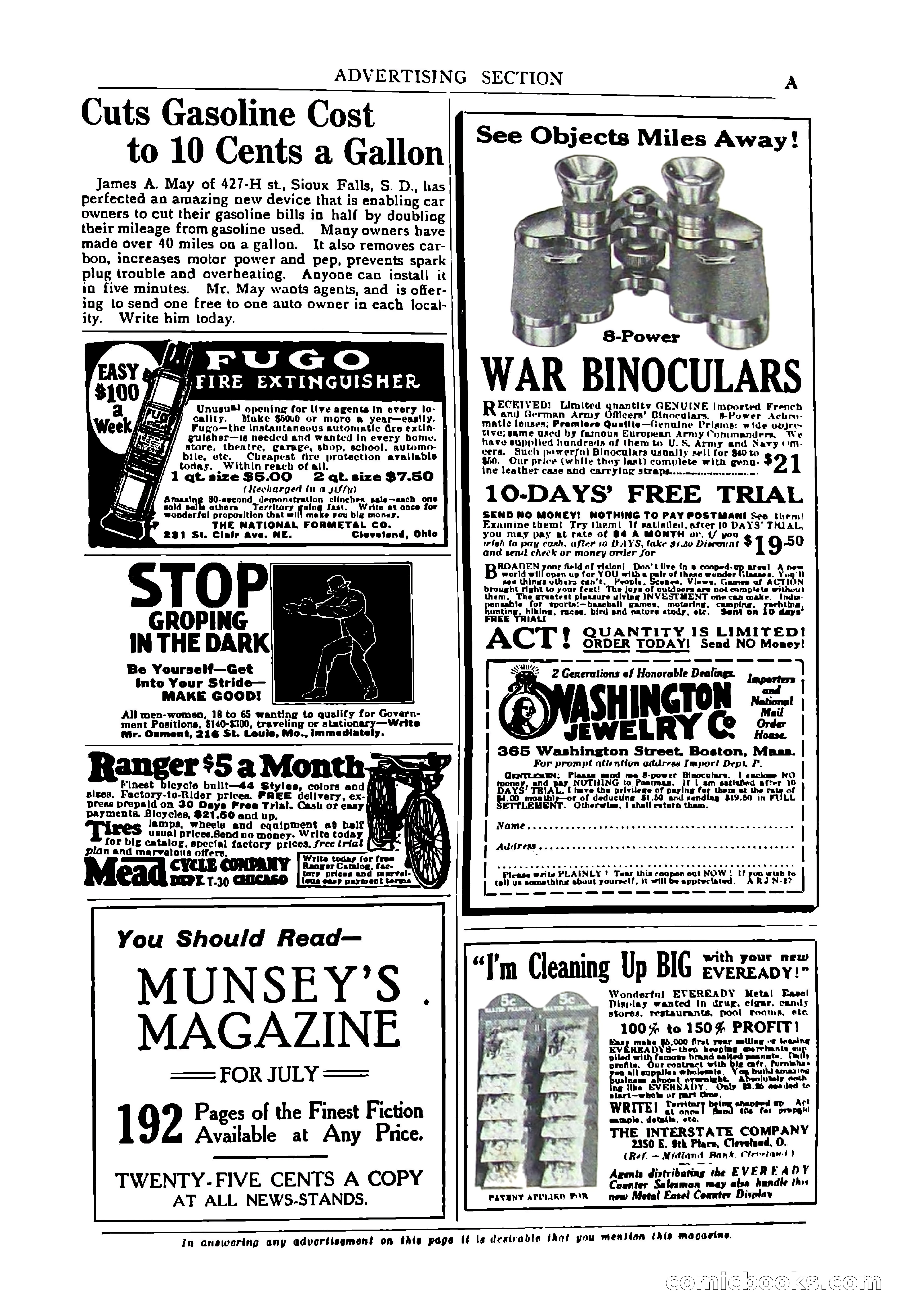 Argosy All-Story Weekly, June 27, 1925 — page 5 of 168