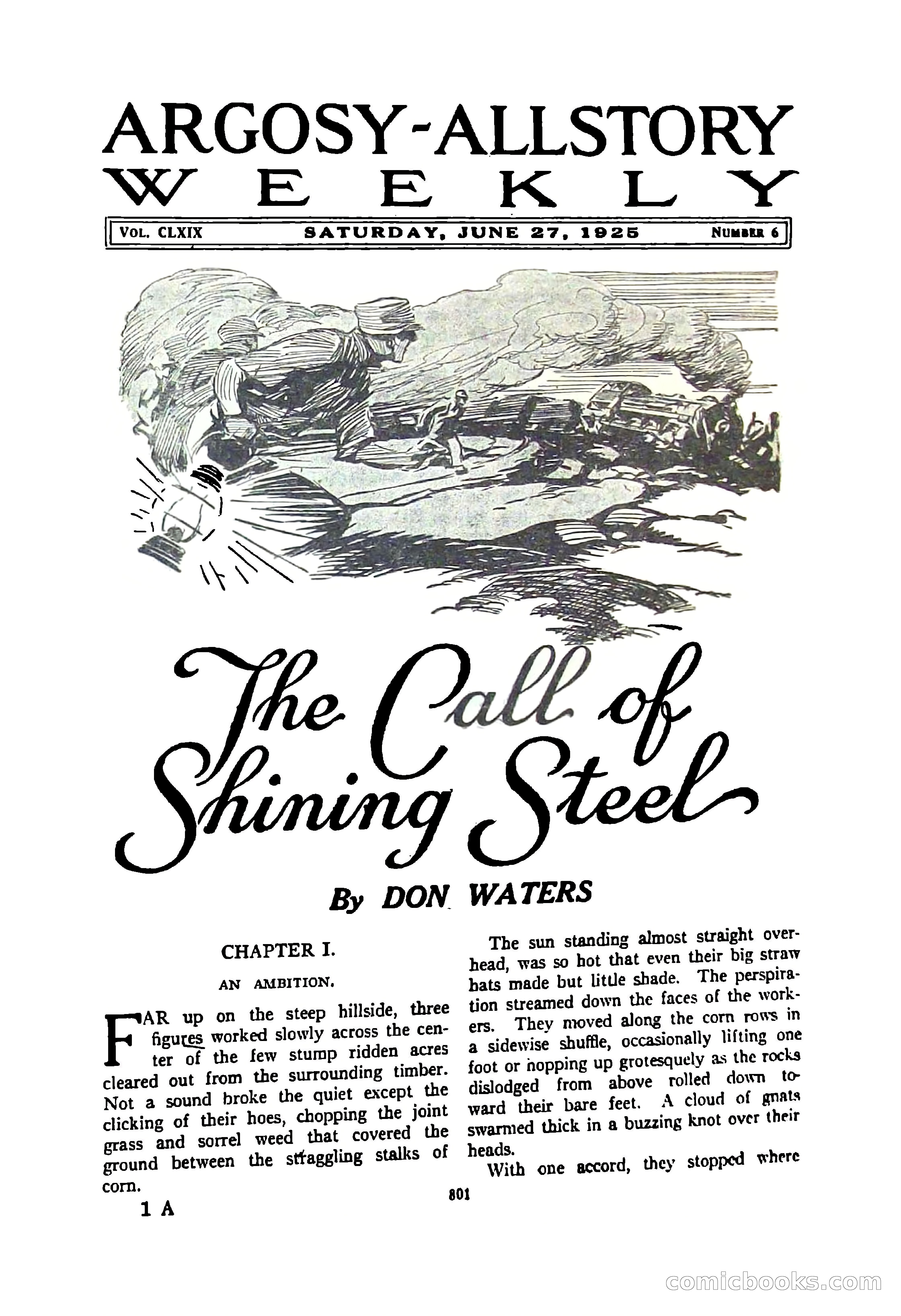 Argosy All-Story Weekly, June 27, 1925 — page 7 of 168