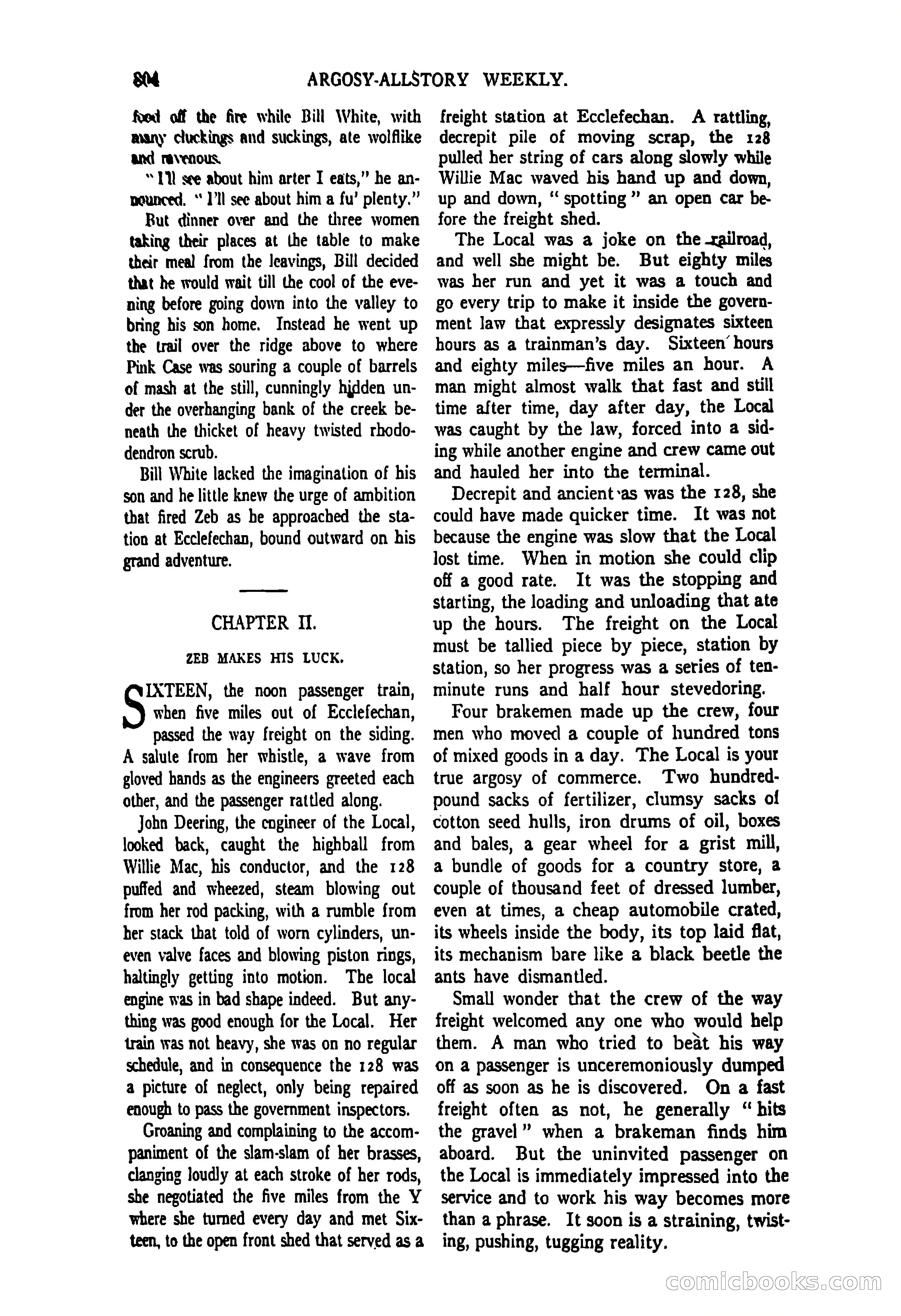 Argosy All-Story Weekly, June 27, 1925 — page 10 of 168