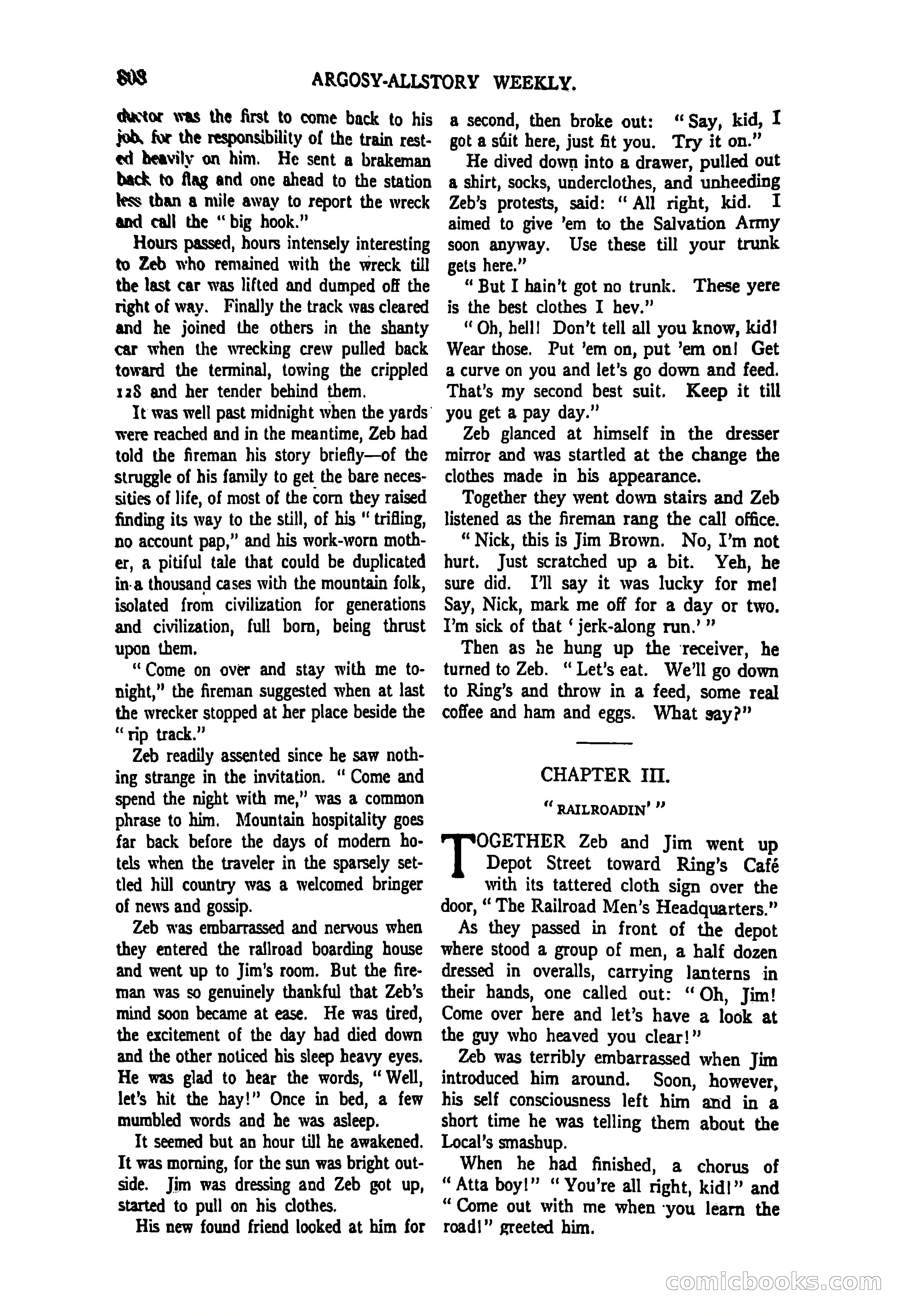Argosy All-Story Weekly, June 27, 1925 — page 14 of 168