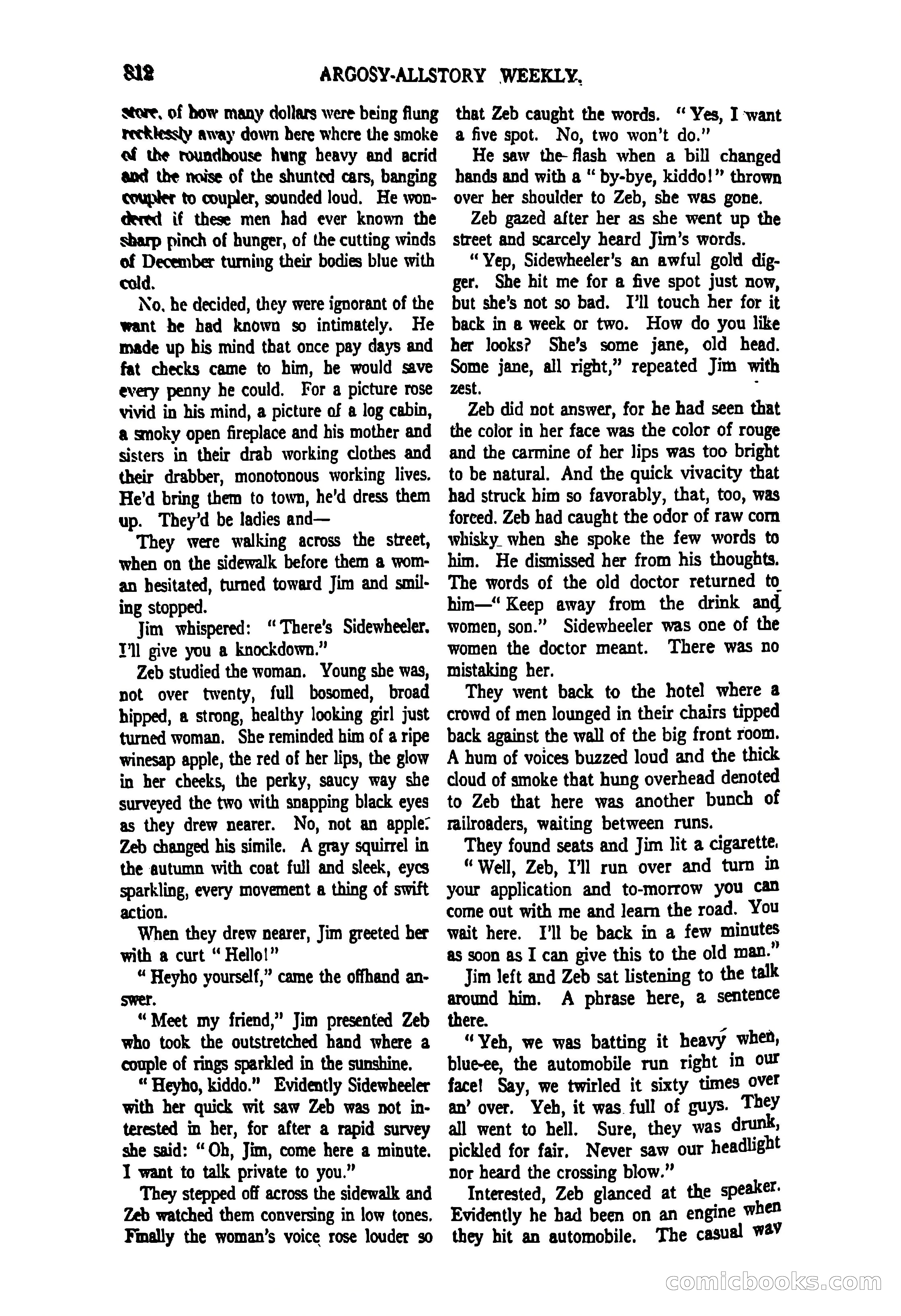 Argosy All-Story Weekly, June 27, 1925 — page 18 of 168