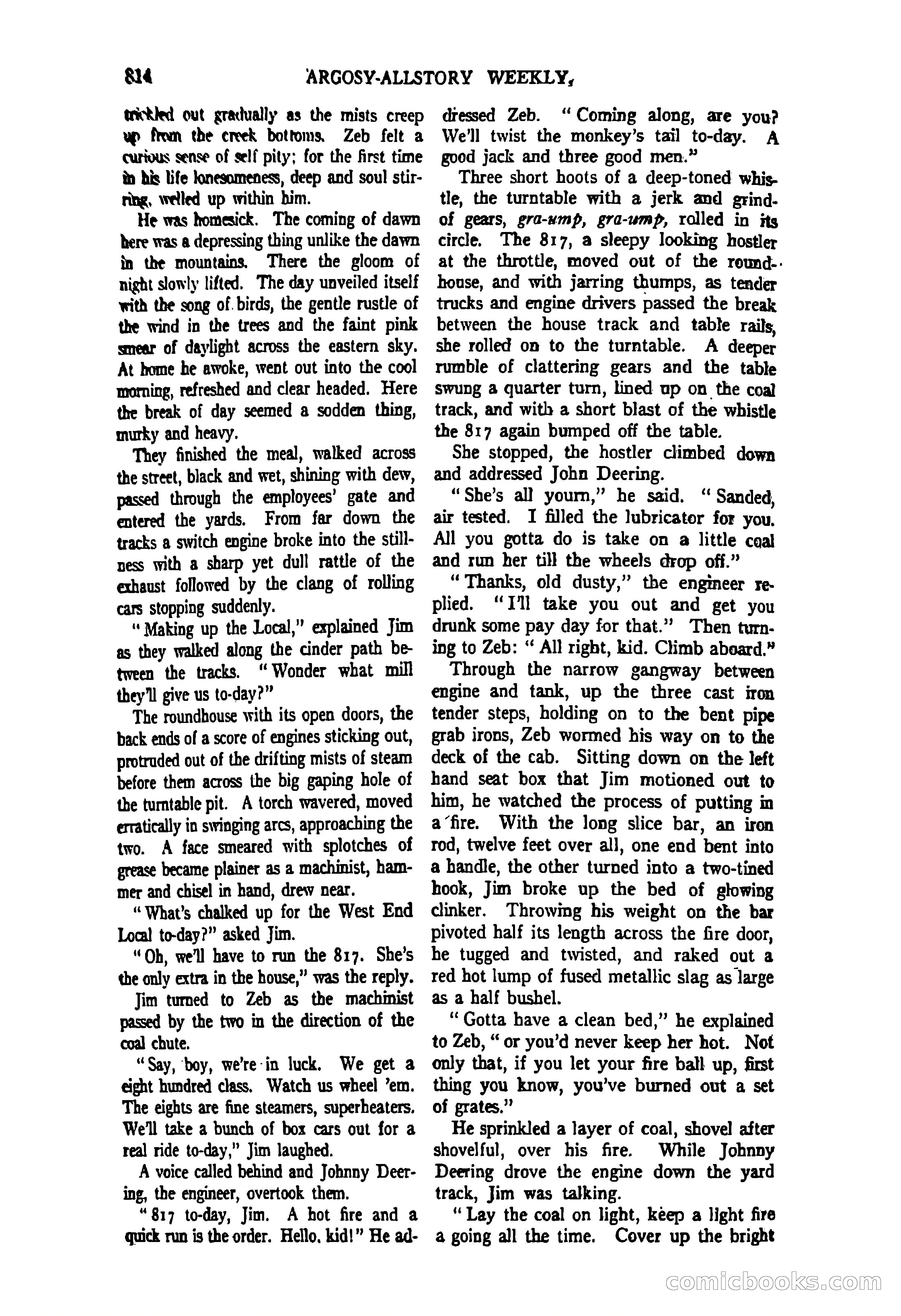 Argosy All-Story Weekly, June 27, 1925 — page 20 of 168